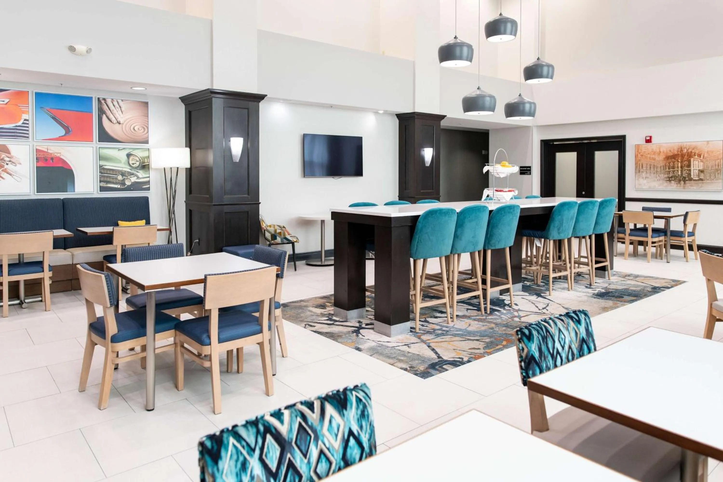 Lobby or reception in Hampton Inn & Suites Effingham