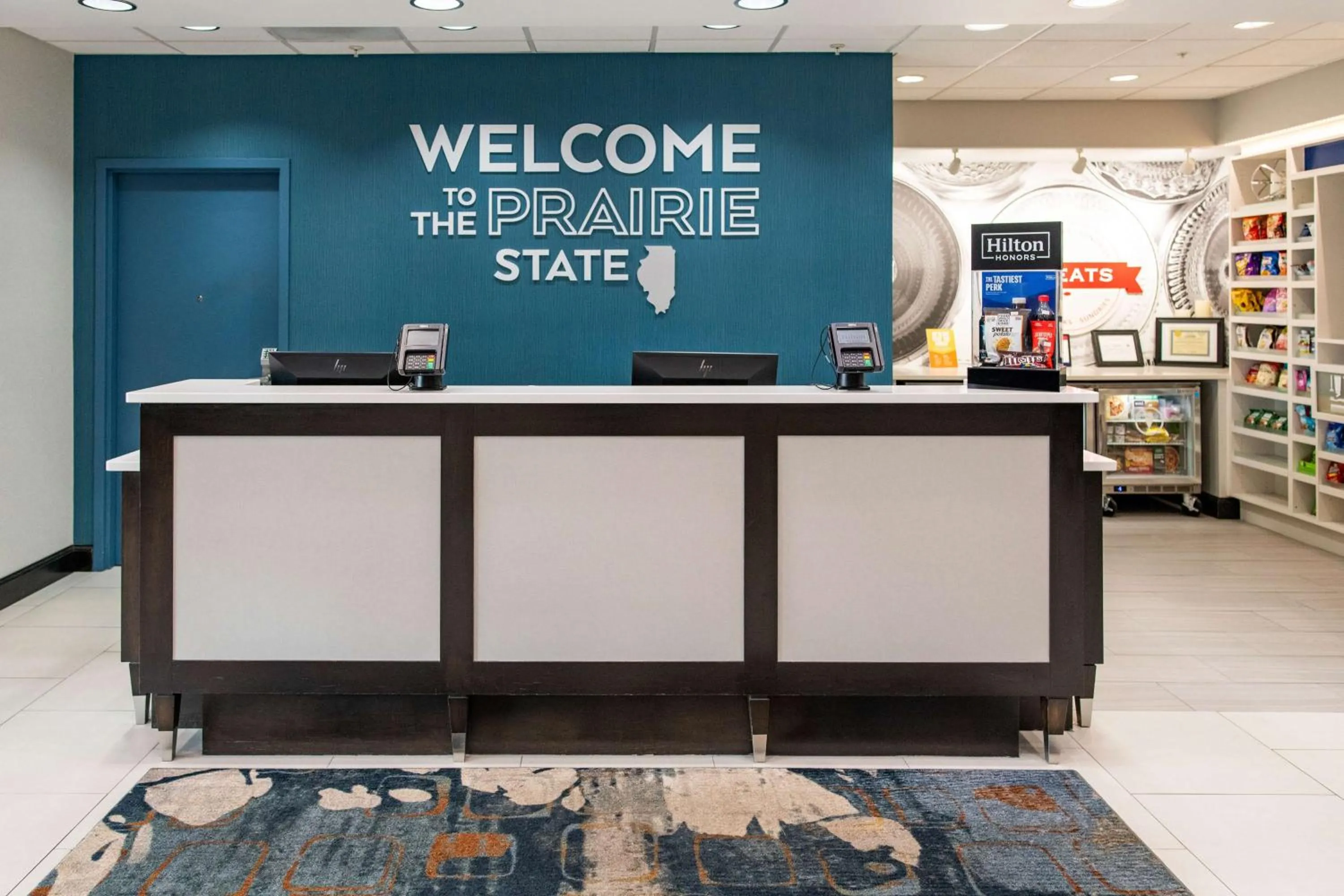 Lobby or reception in Hampton Inn & Suites Effingham