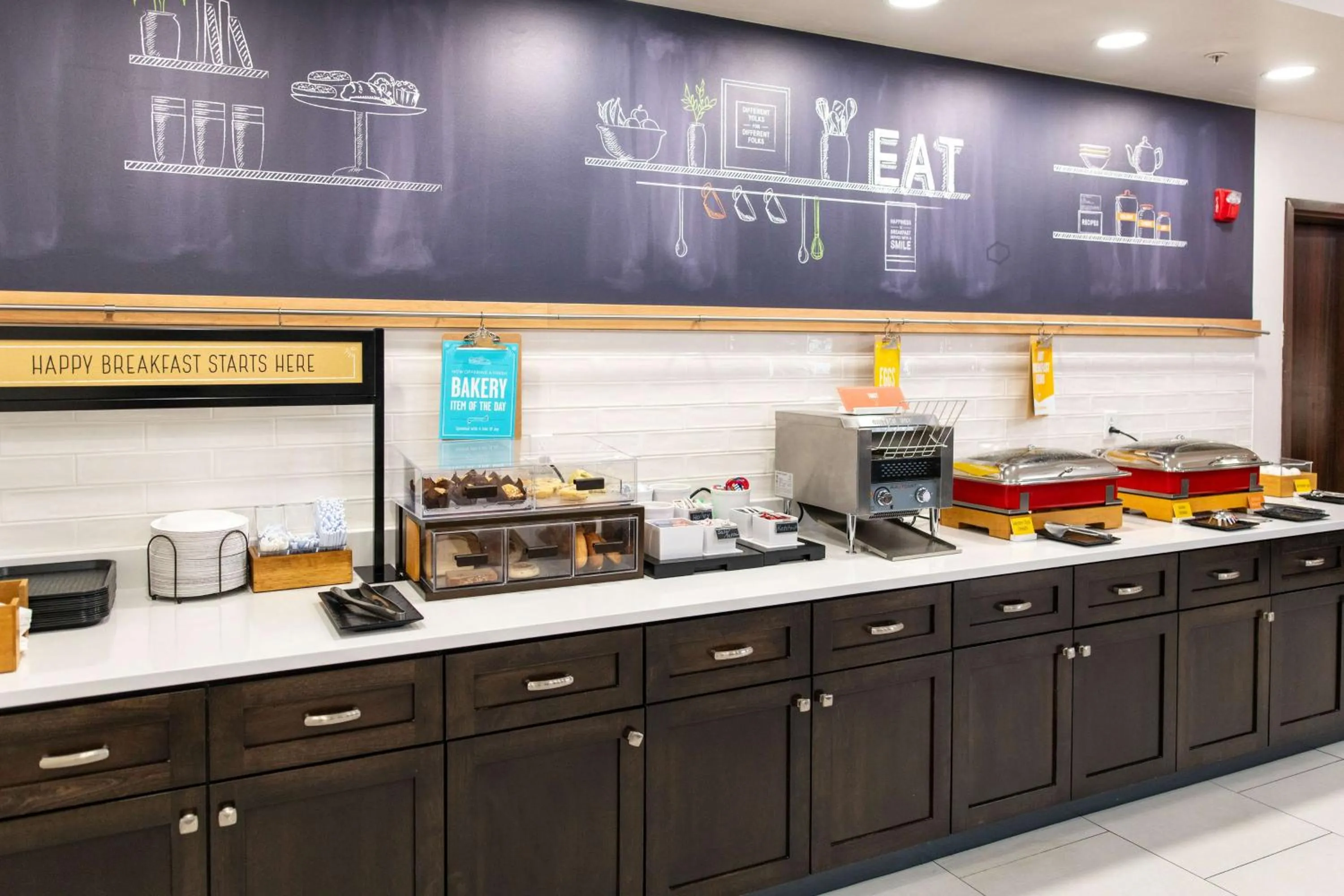 Breakfast in Hampton Inn & Suites Effingham