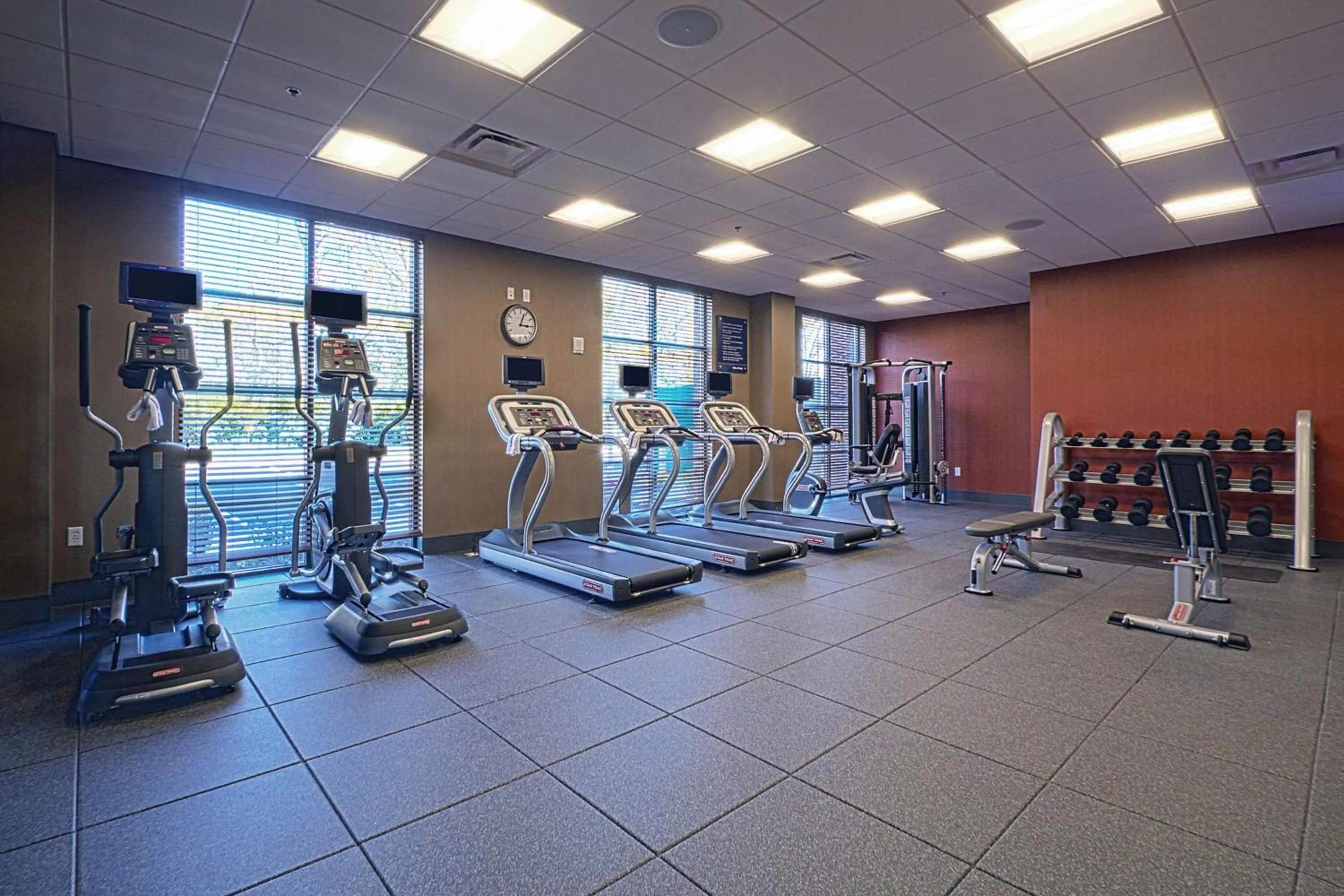 Fitness centre/facilities in Hampton Inn & Suites Columbus/University Area