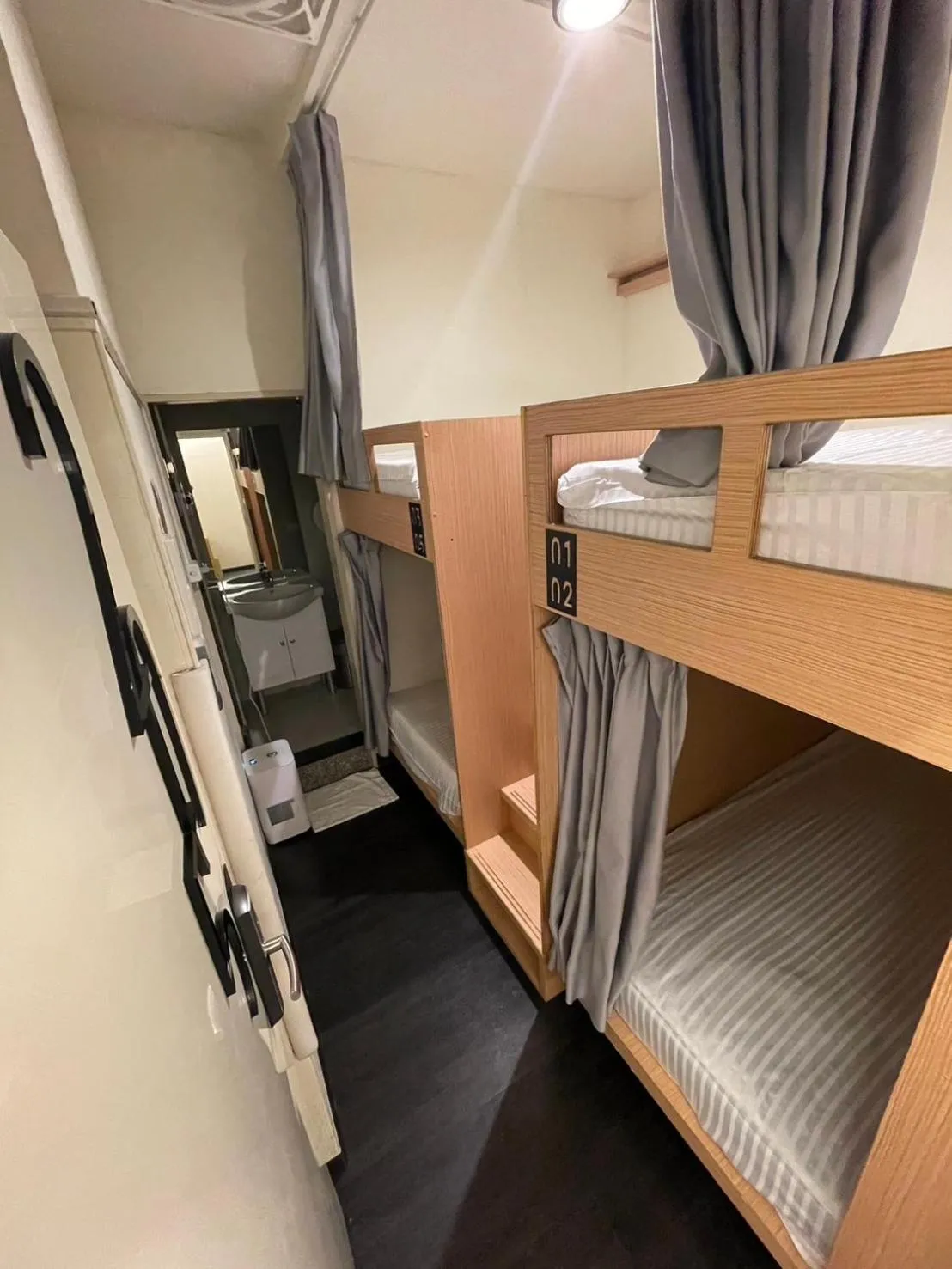 Bed in Fun Inn Taipei Hostel