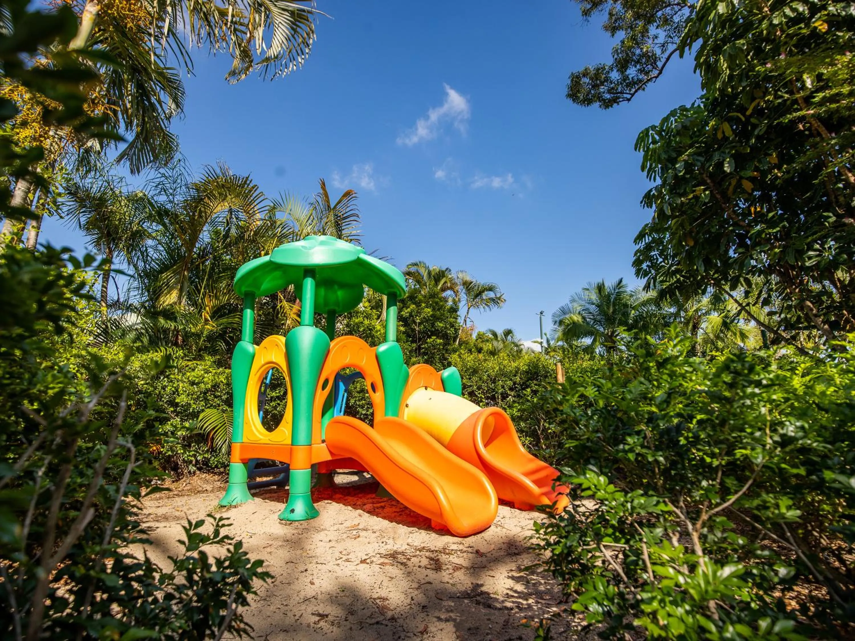 Children play ground in NRMA Treasure Island Holiday Resort