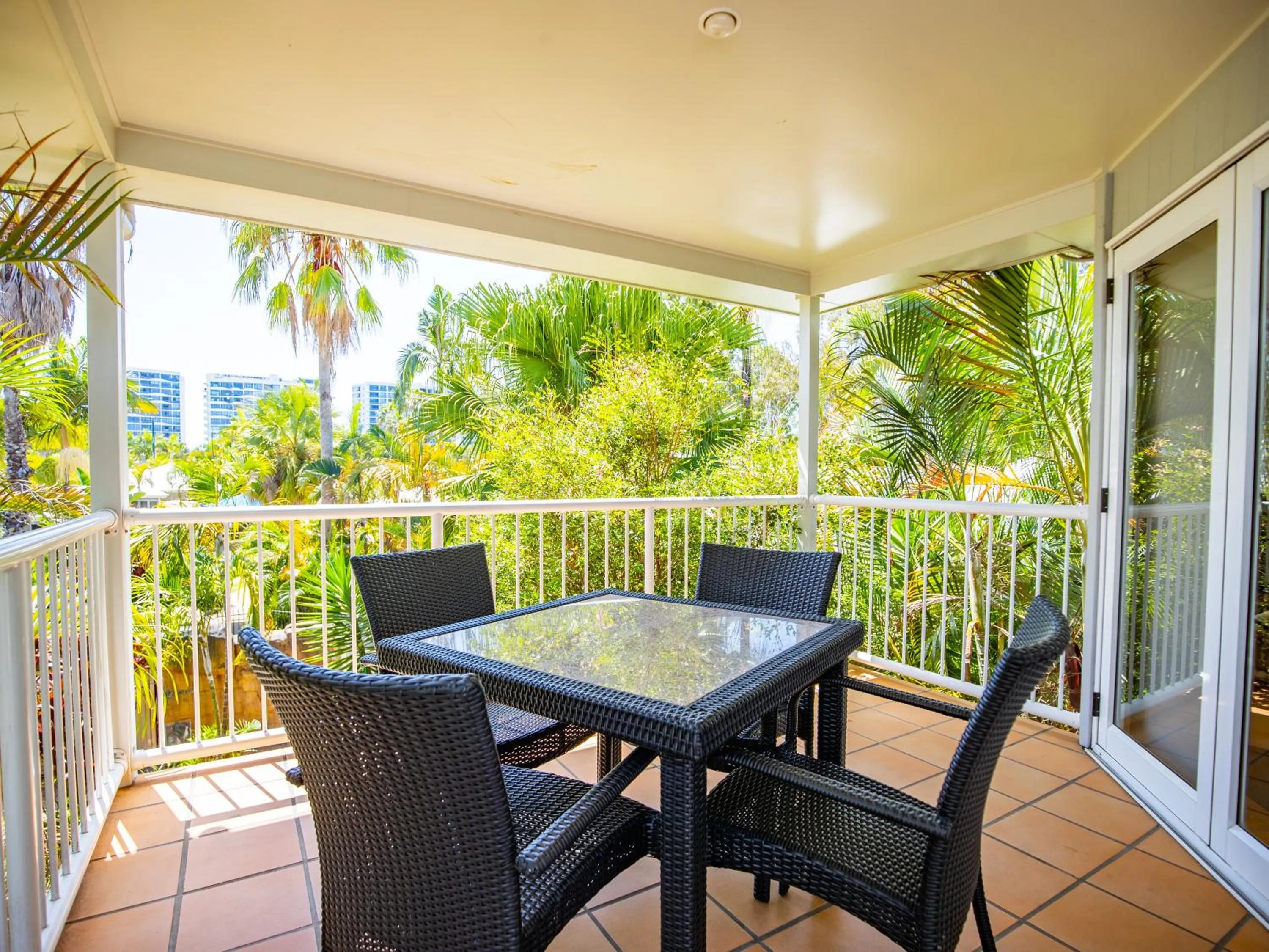 Balcony/Terrace in NRMA Treasure Island Holiday Resort