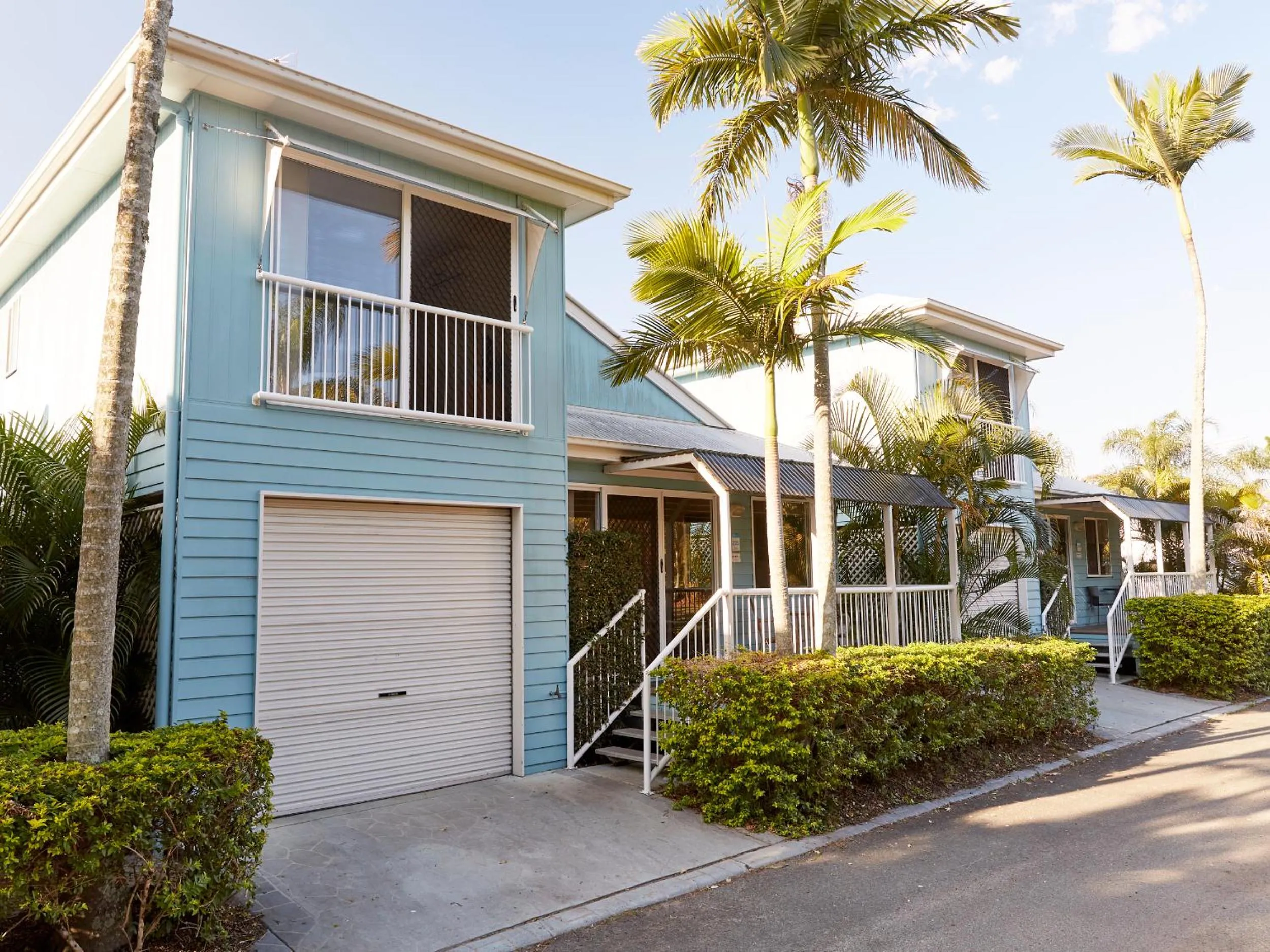 Facade/entrance in NRMA Treasure Island Holiday Resort