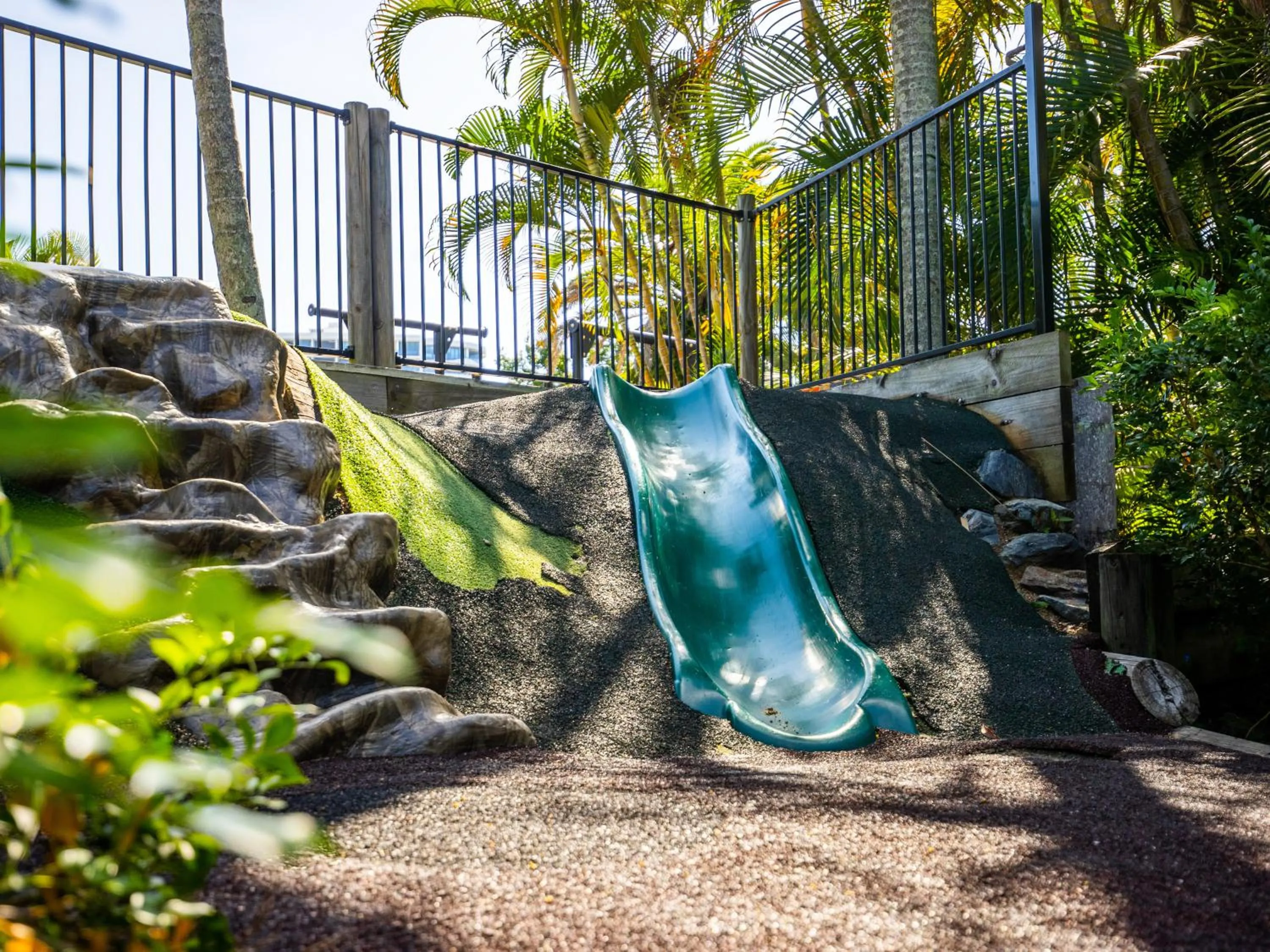 Children play ground in NRMA Treasure Island Holiday Resort