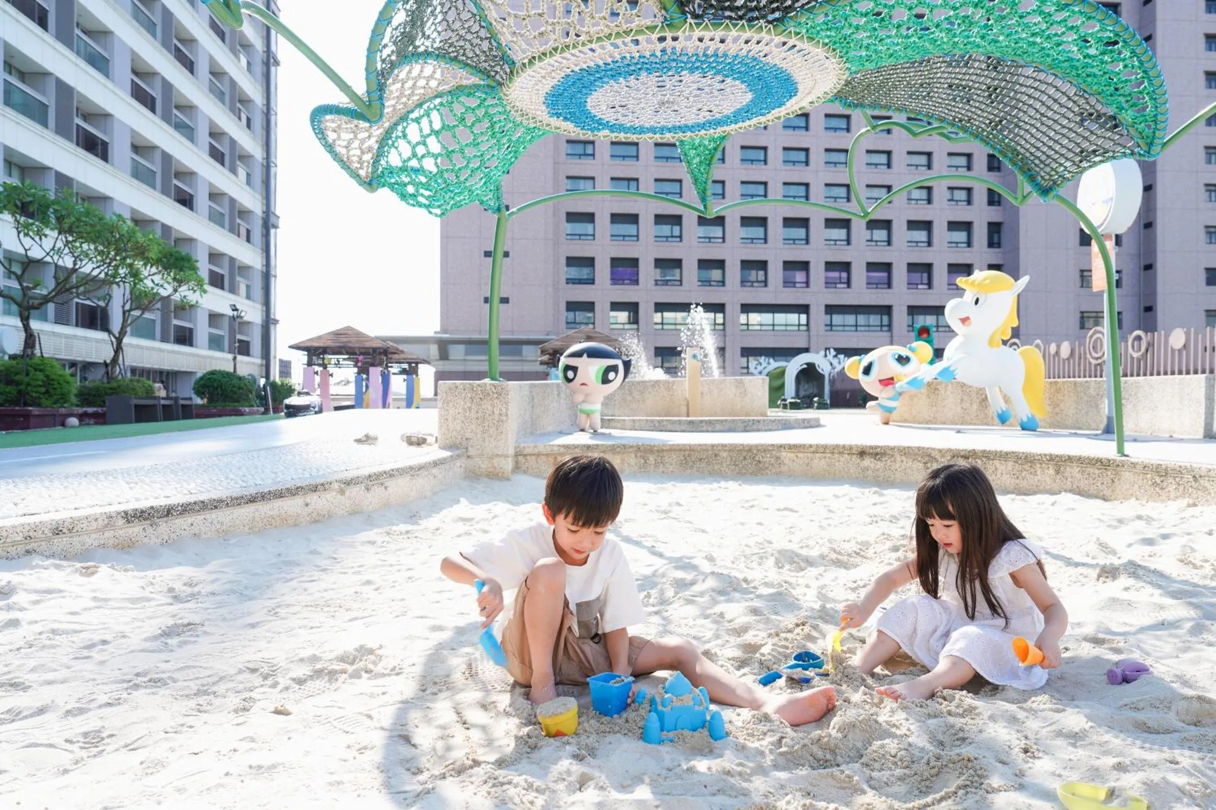 Children play ground in Hotel COZZI Ximen Tainan