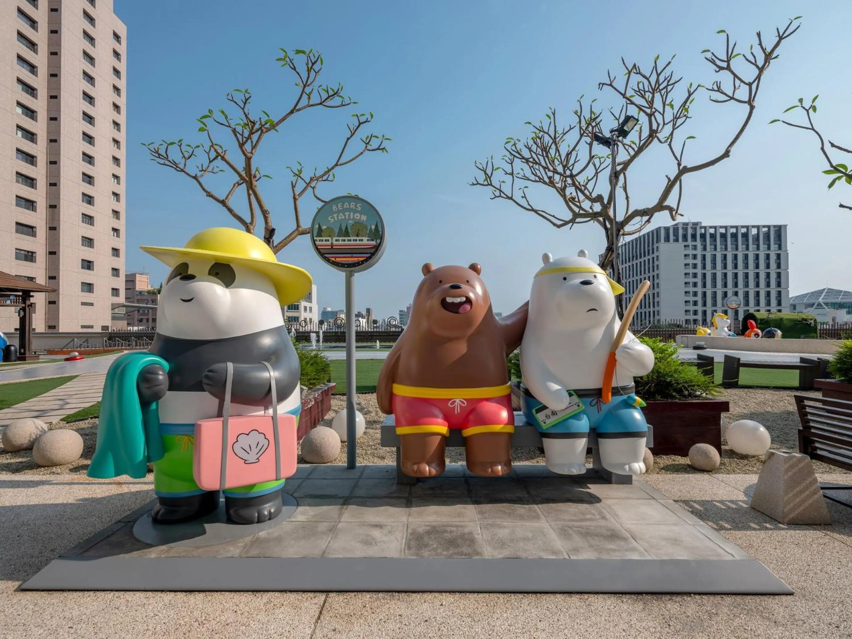 Children play ground in Hotel COZZI Ximen Tainan