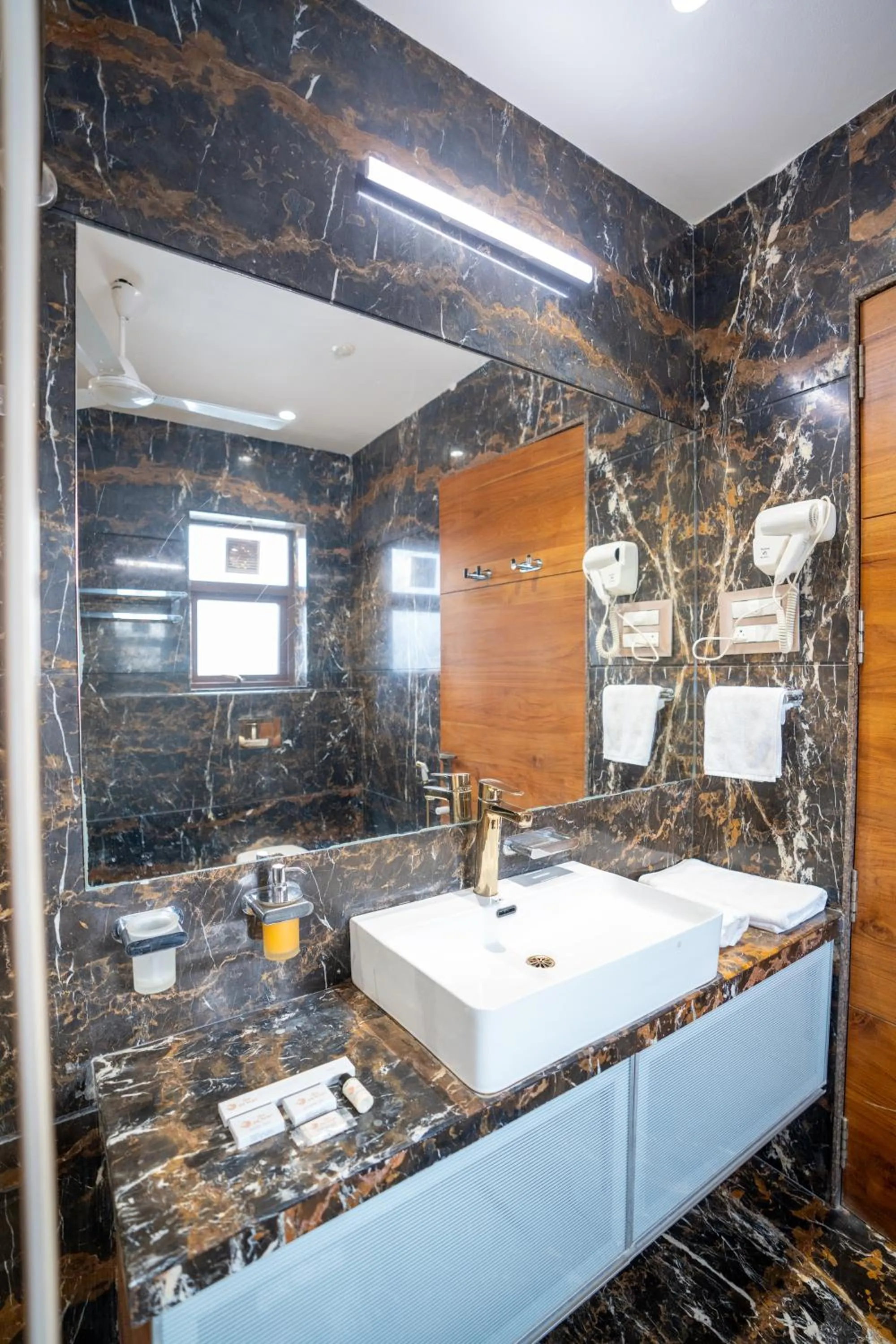 Bathroom in The Gaj Kesri Gir - Best Wildlife Resort in Gir