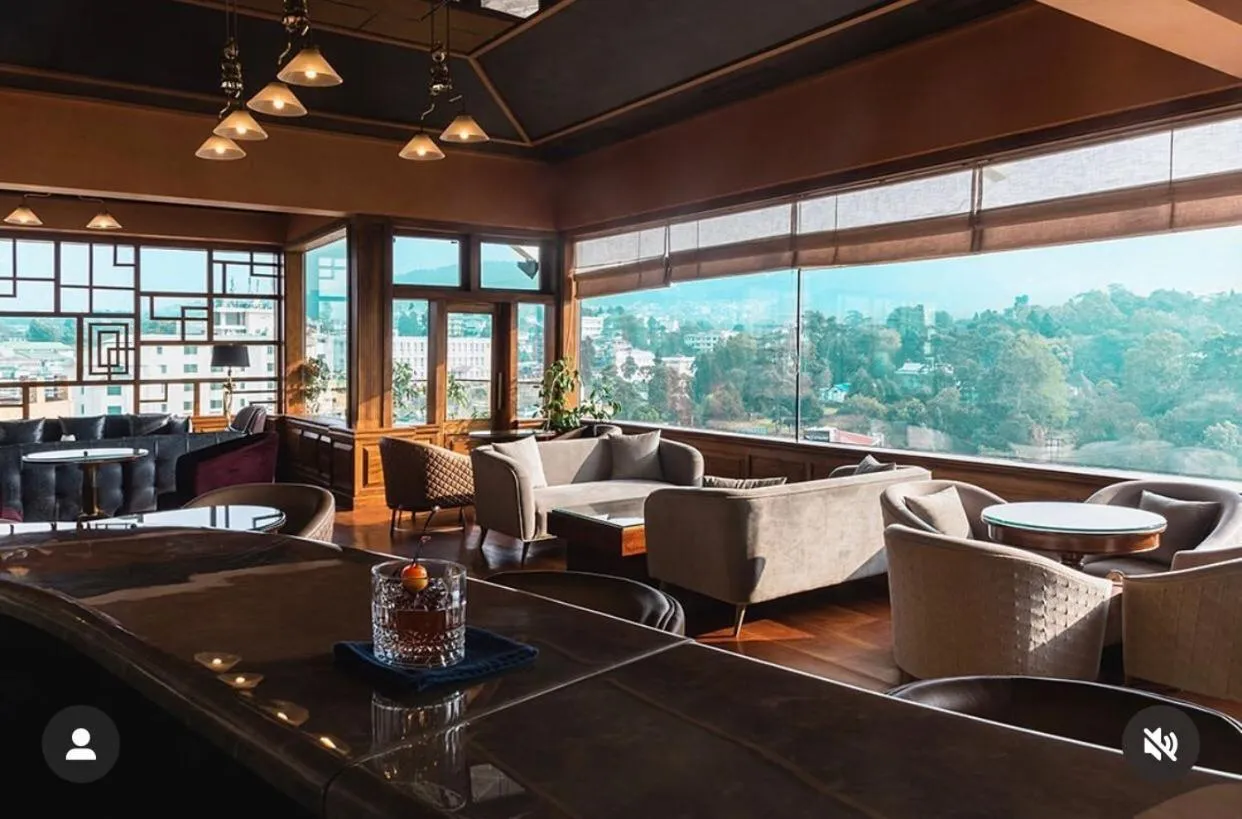 Lounge or bar in THE SHILLONG ADDRESS