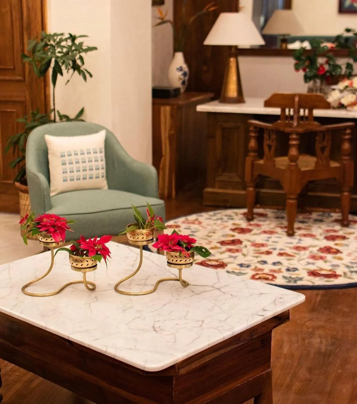 Lobby or reception in THE SHILLONG ADDRESS