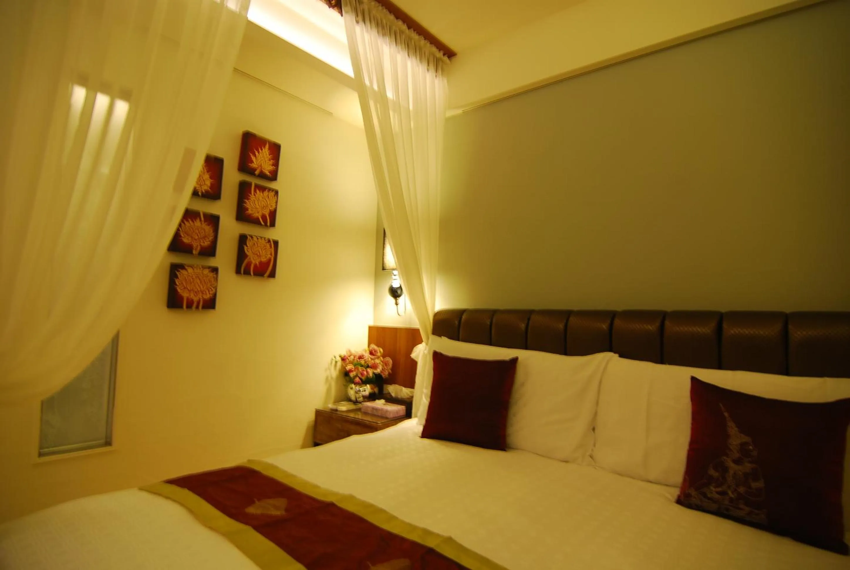 Bed in A&L Inn 戀灣旅棧