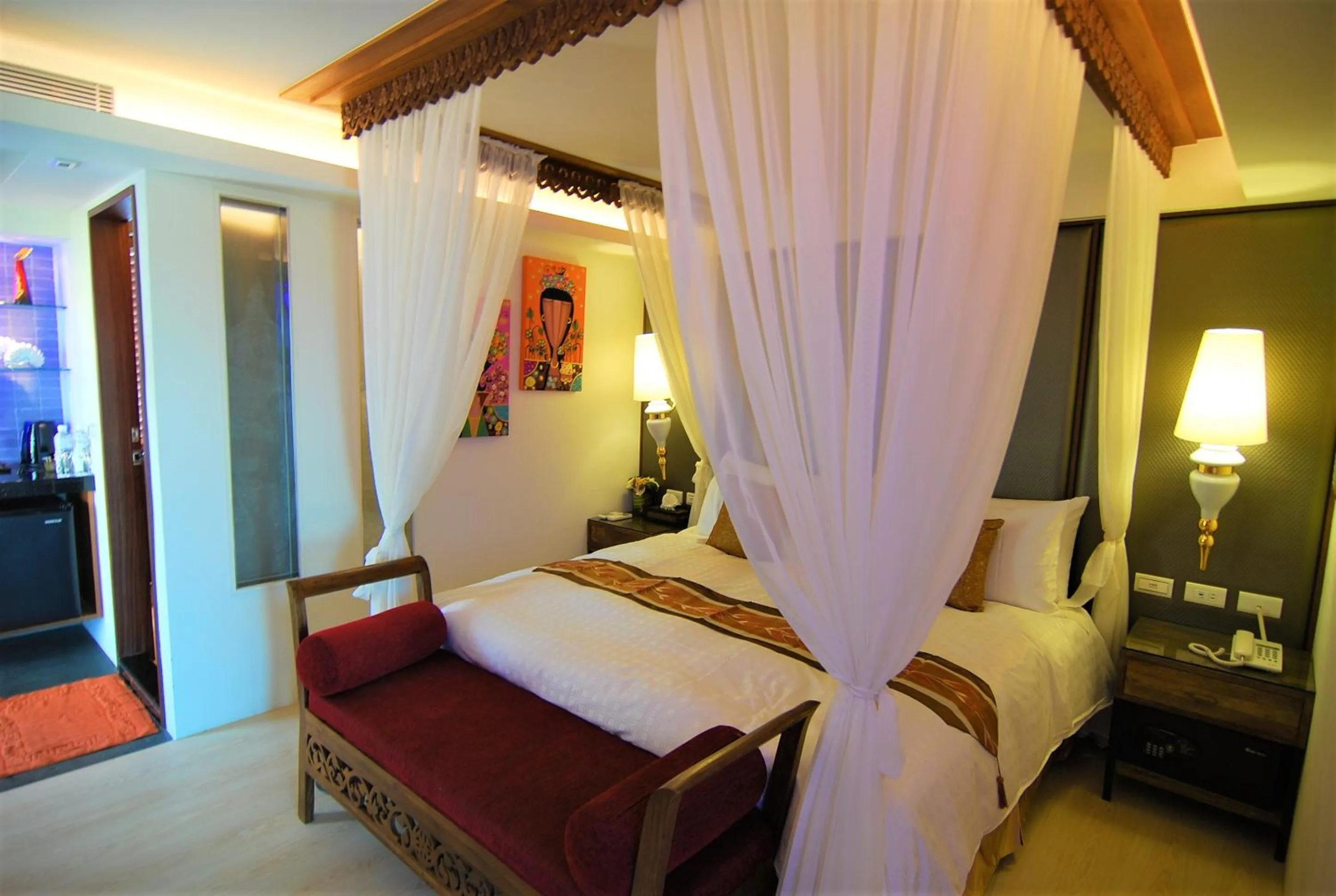 Bed in A&L Inn 戀灣旅棧