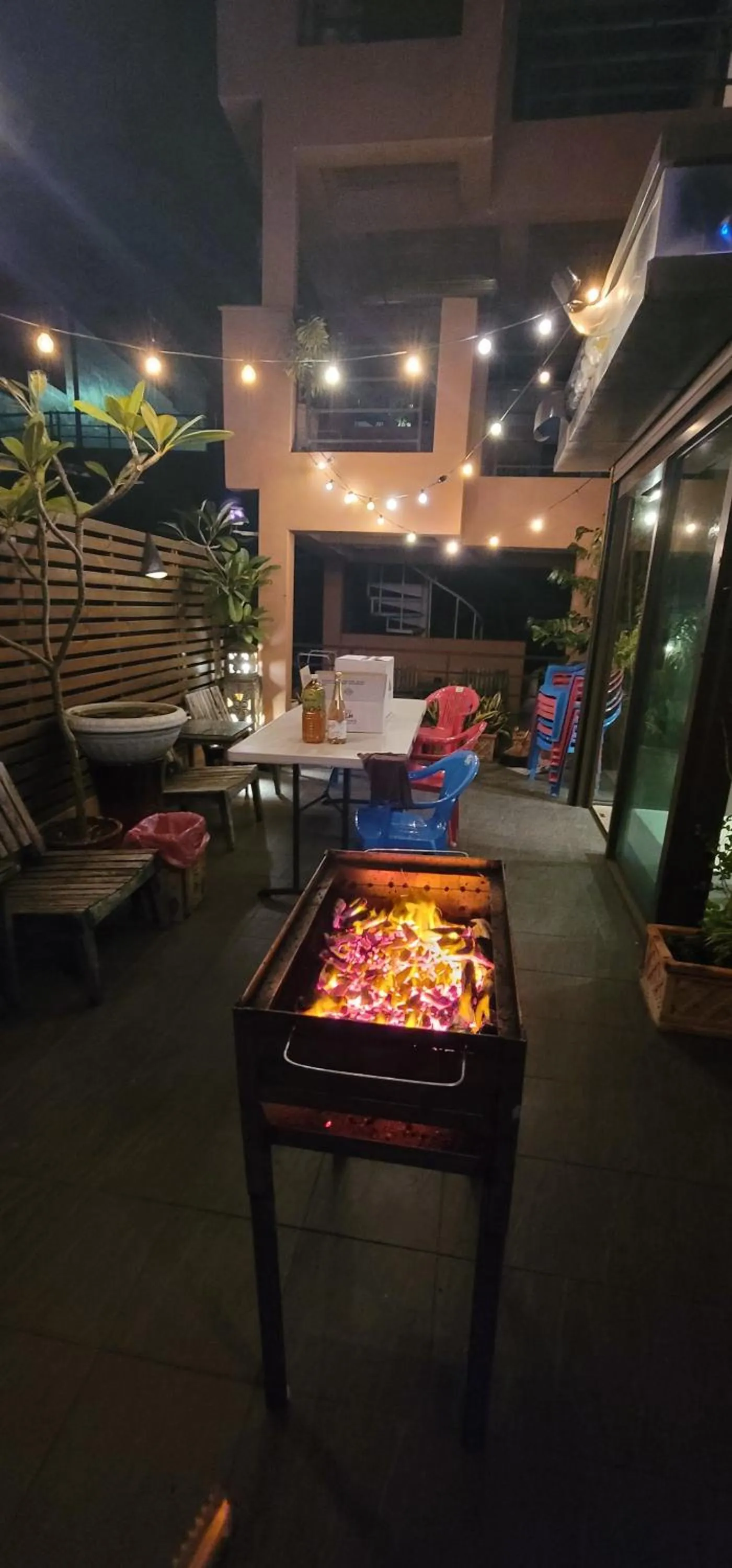 Patio in A&L Inn 戀灣旅棧