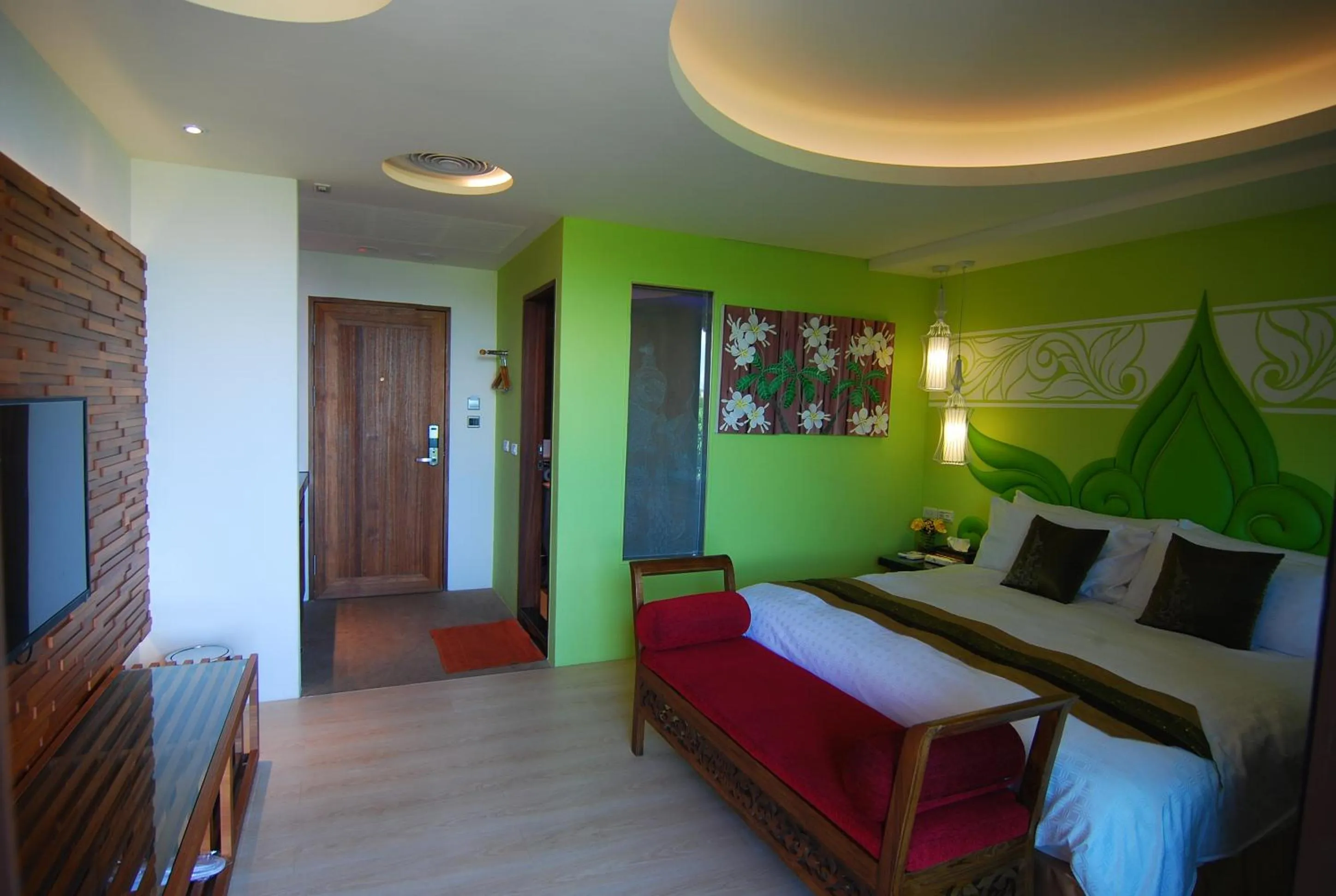 Bed in A&L Inn 戀灣旅棧