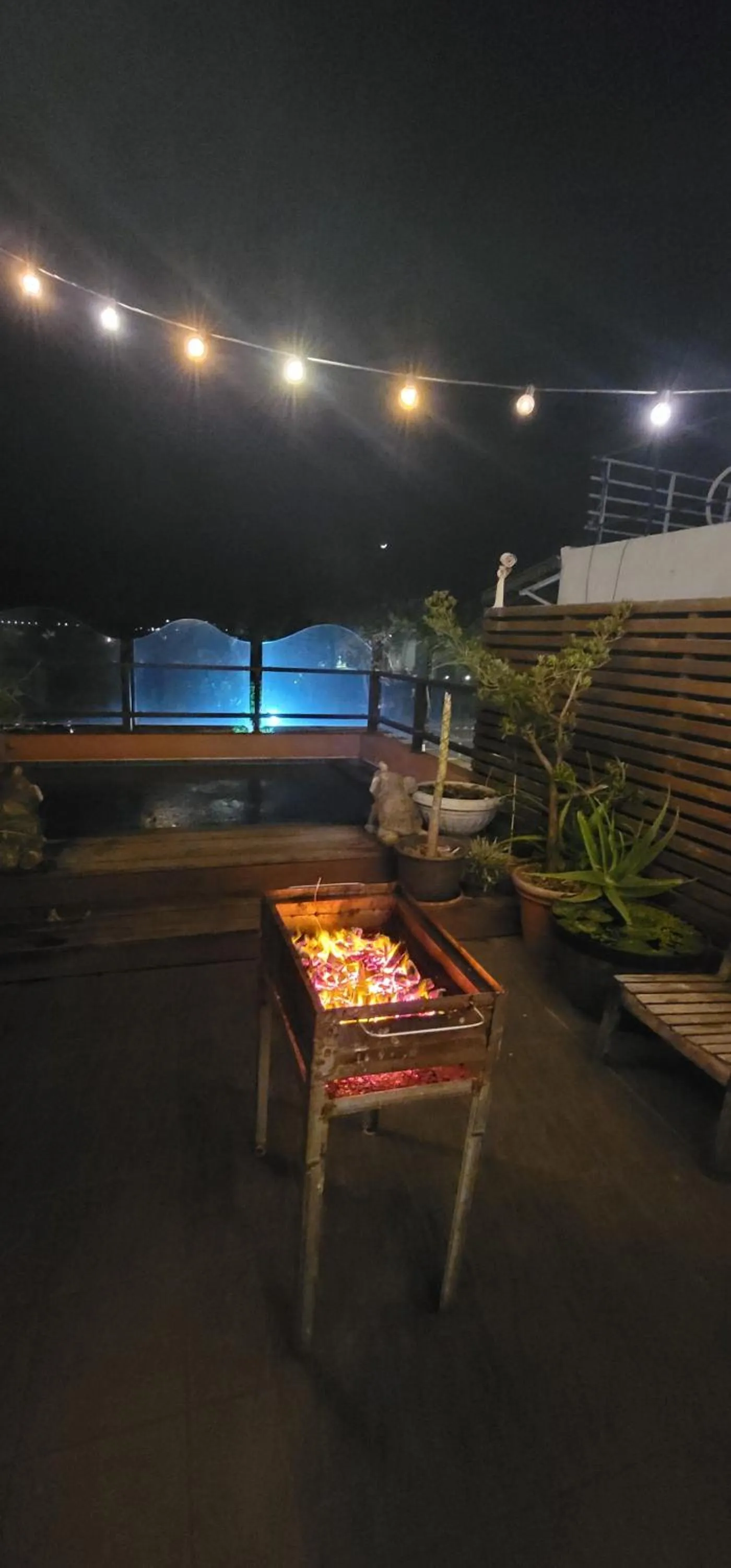 Patio in A&L Inn 戀灣旅棧