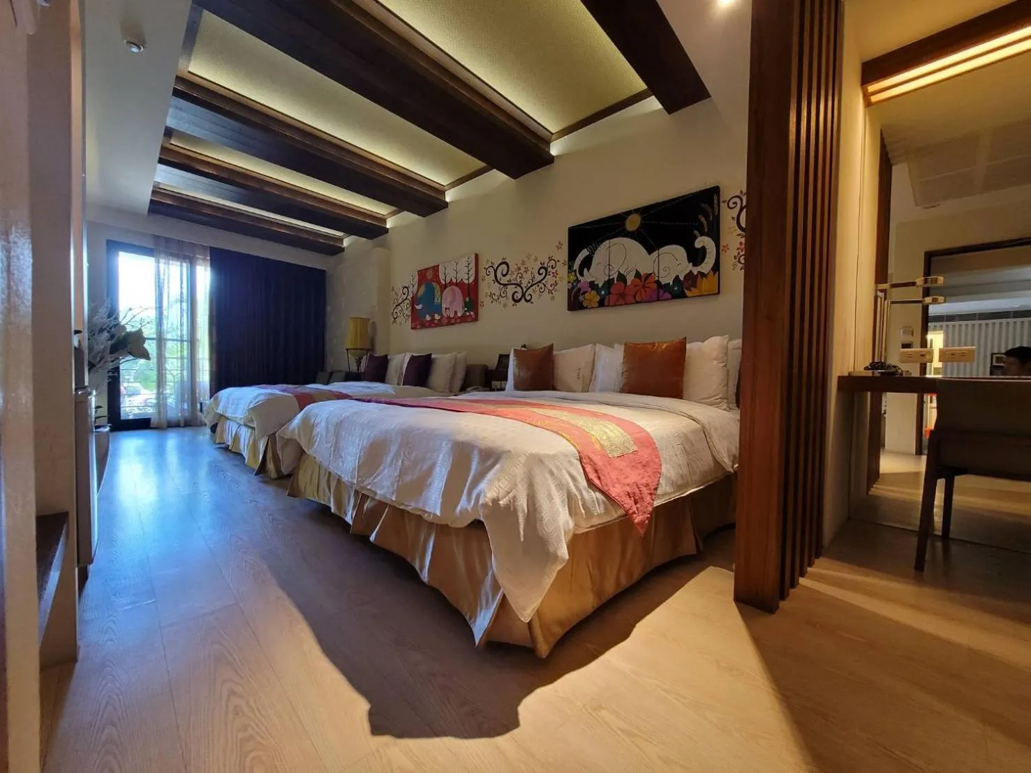 Bed in A&L Inn 戀灣旅棧