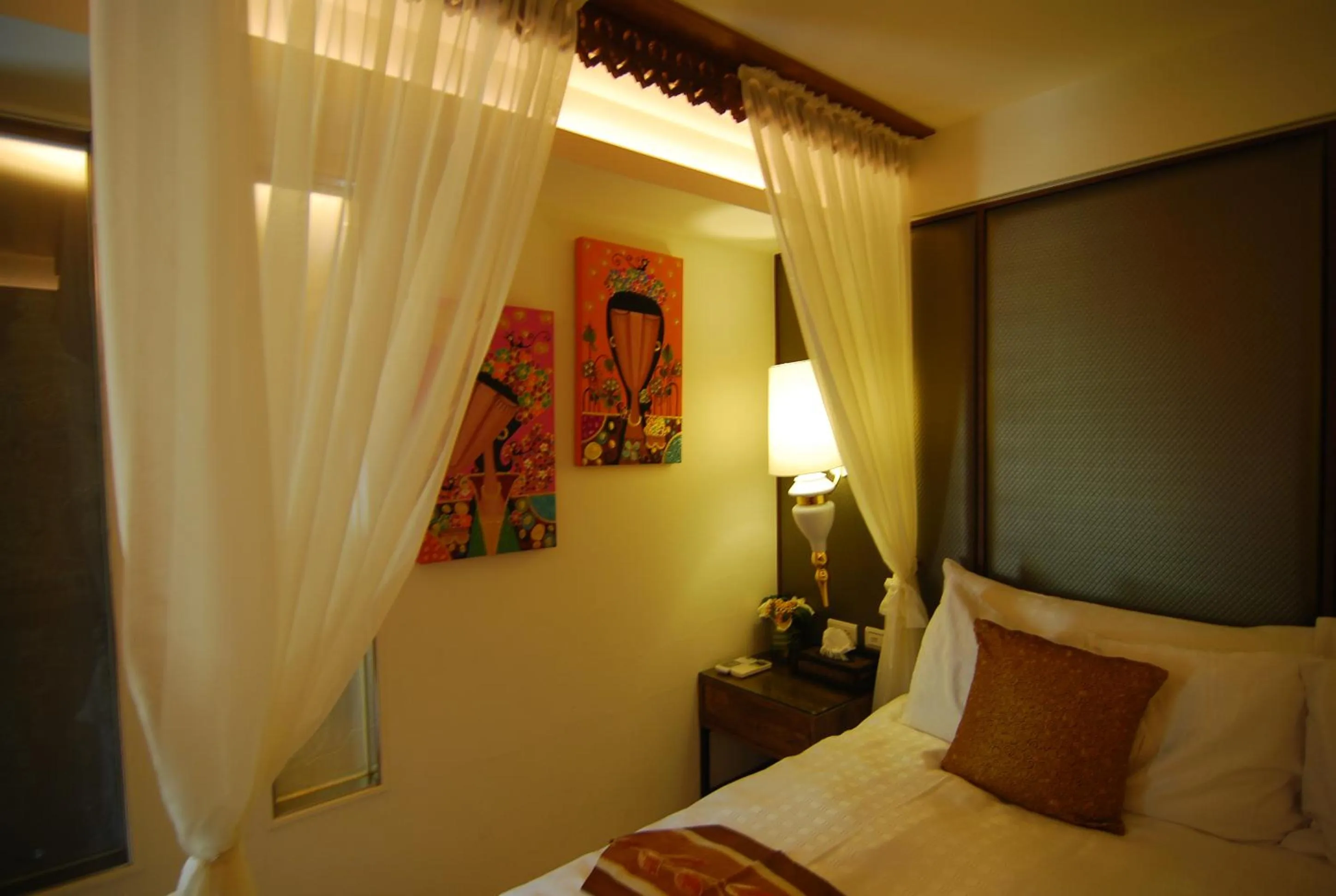 Bed in A&L Inn 戀灣旅棧