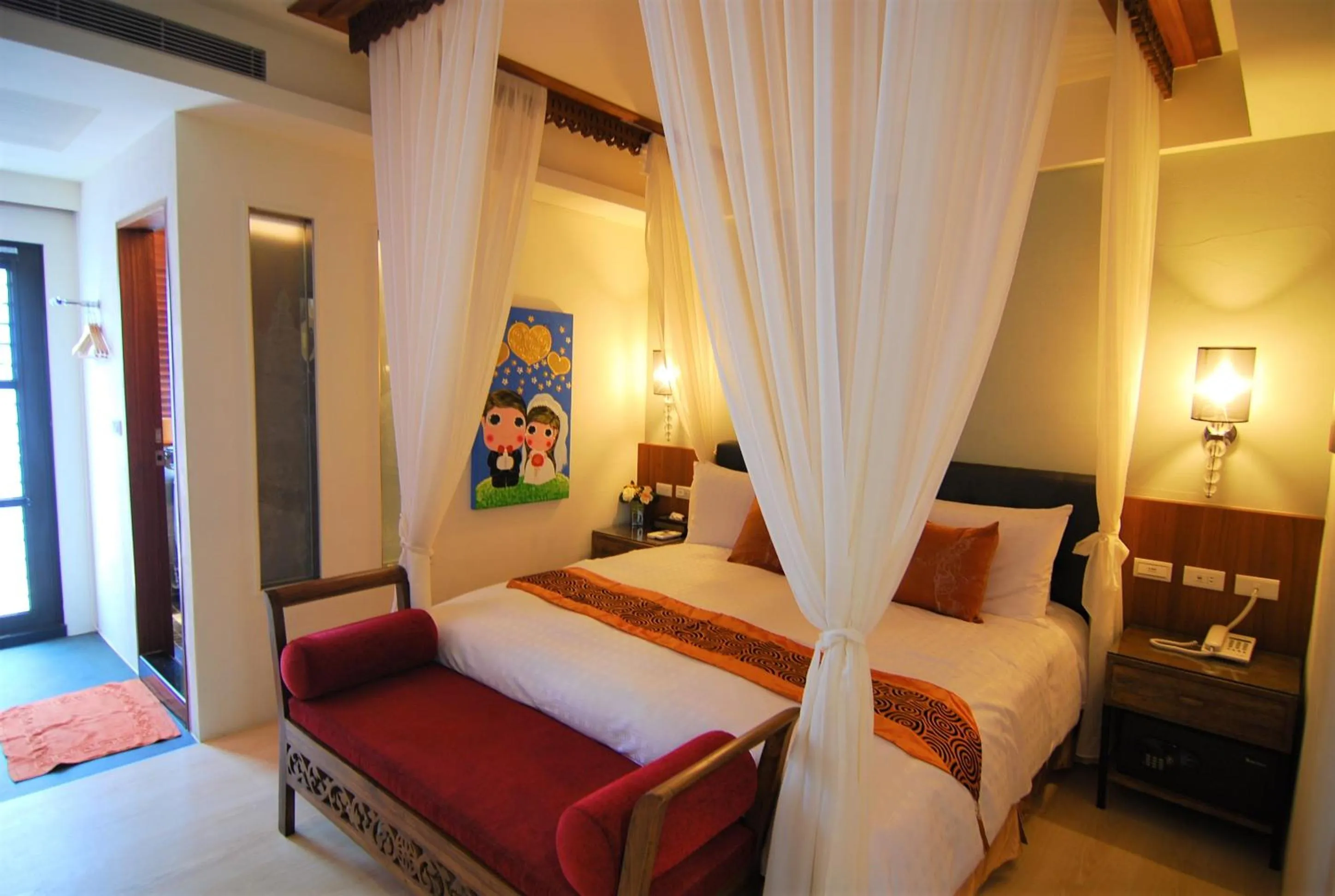 Bed in A&L Inn 戀灣旅棧