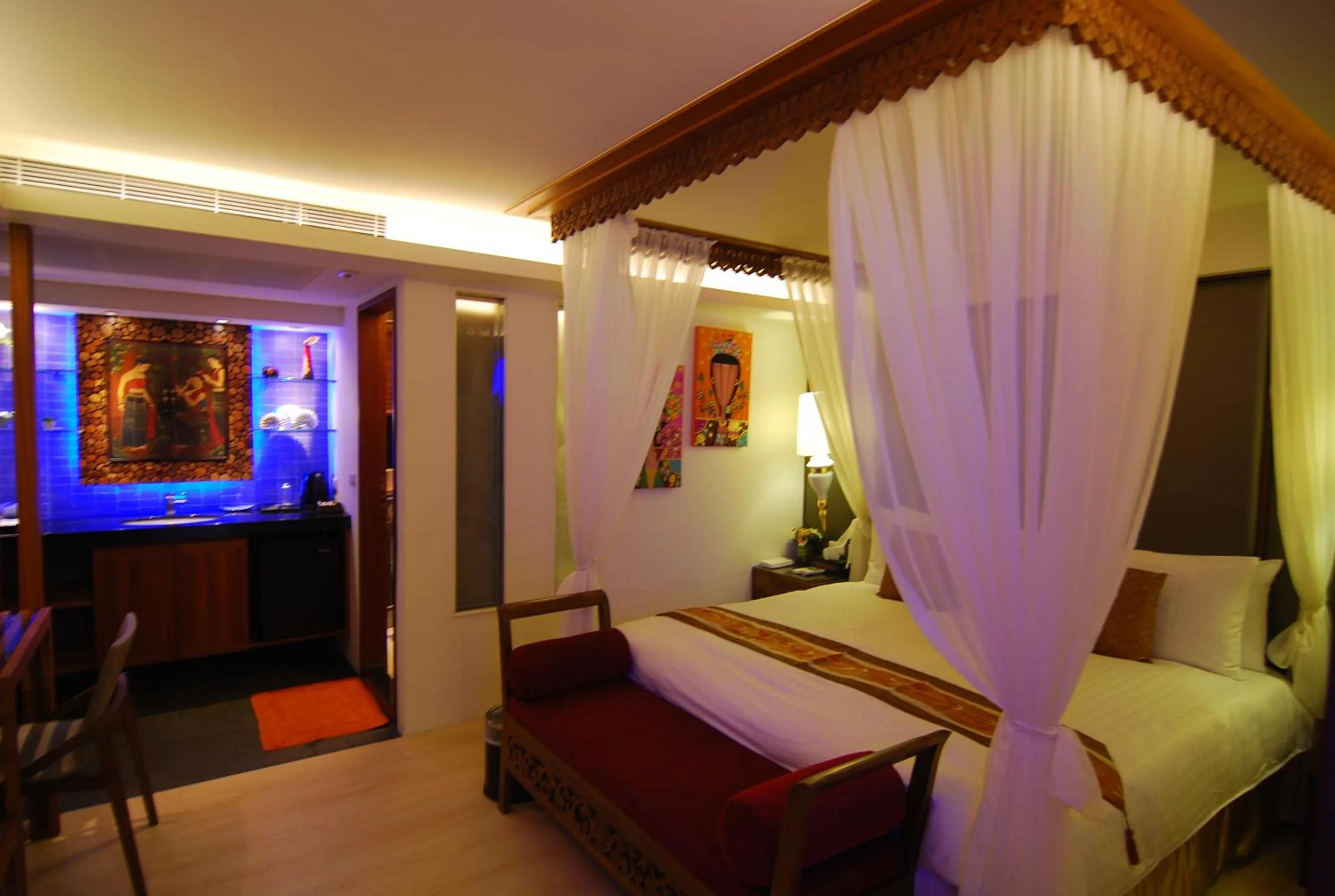 Bed in A&L Inn 戀灣旅棧