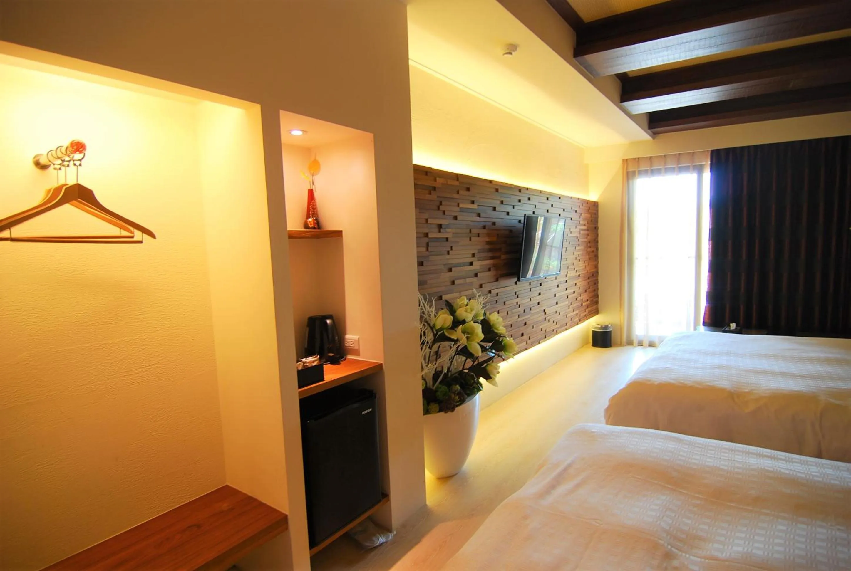 Bed in A&L Inn 戀灣旅棧