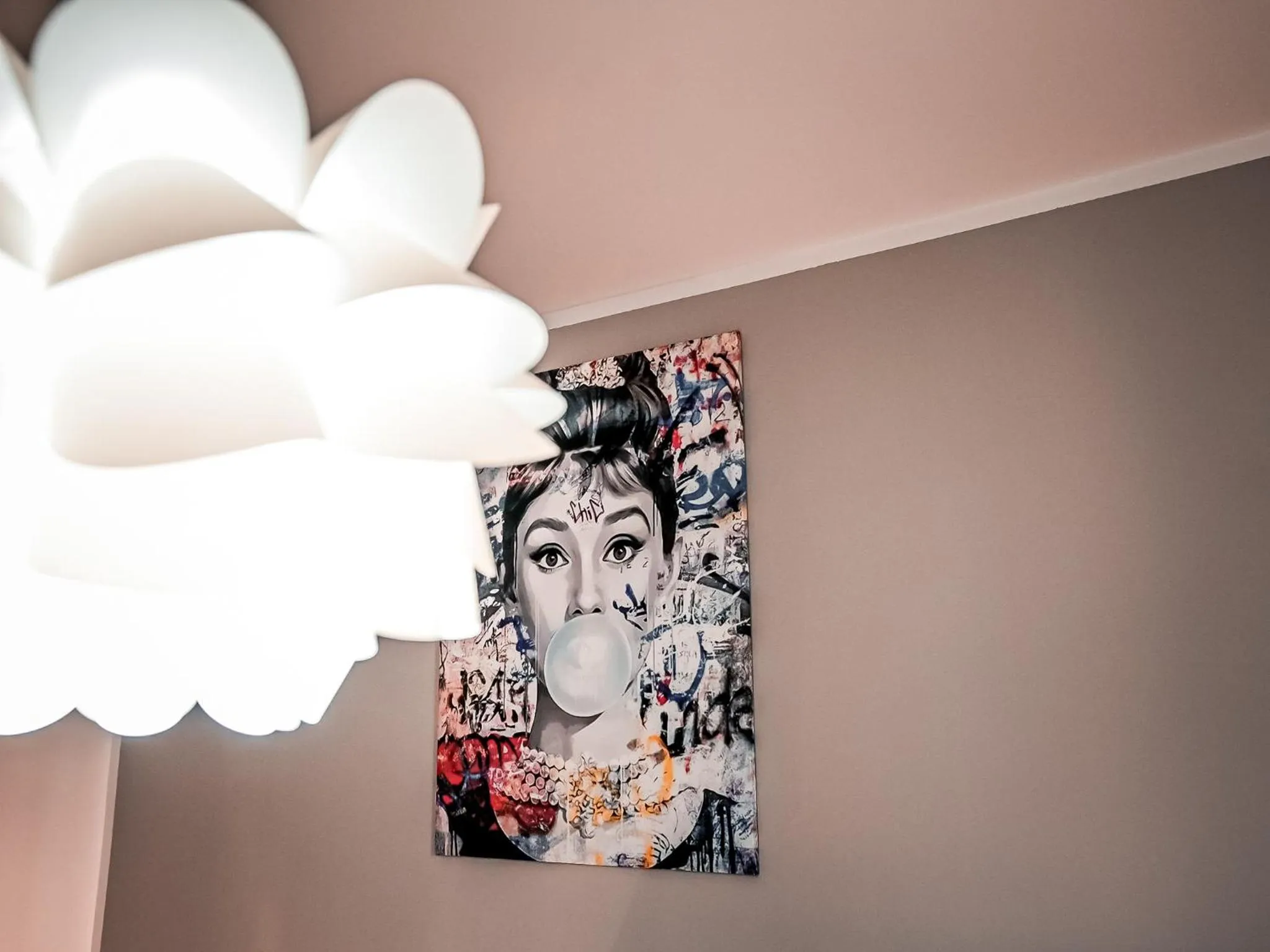 Decorative detail in Casa Celestina Roma