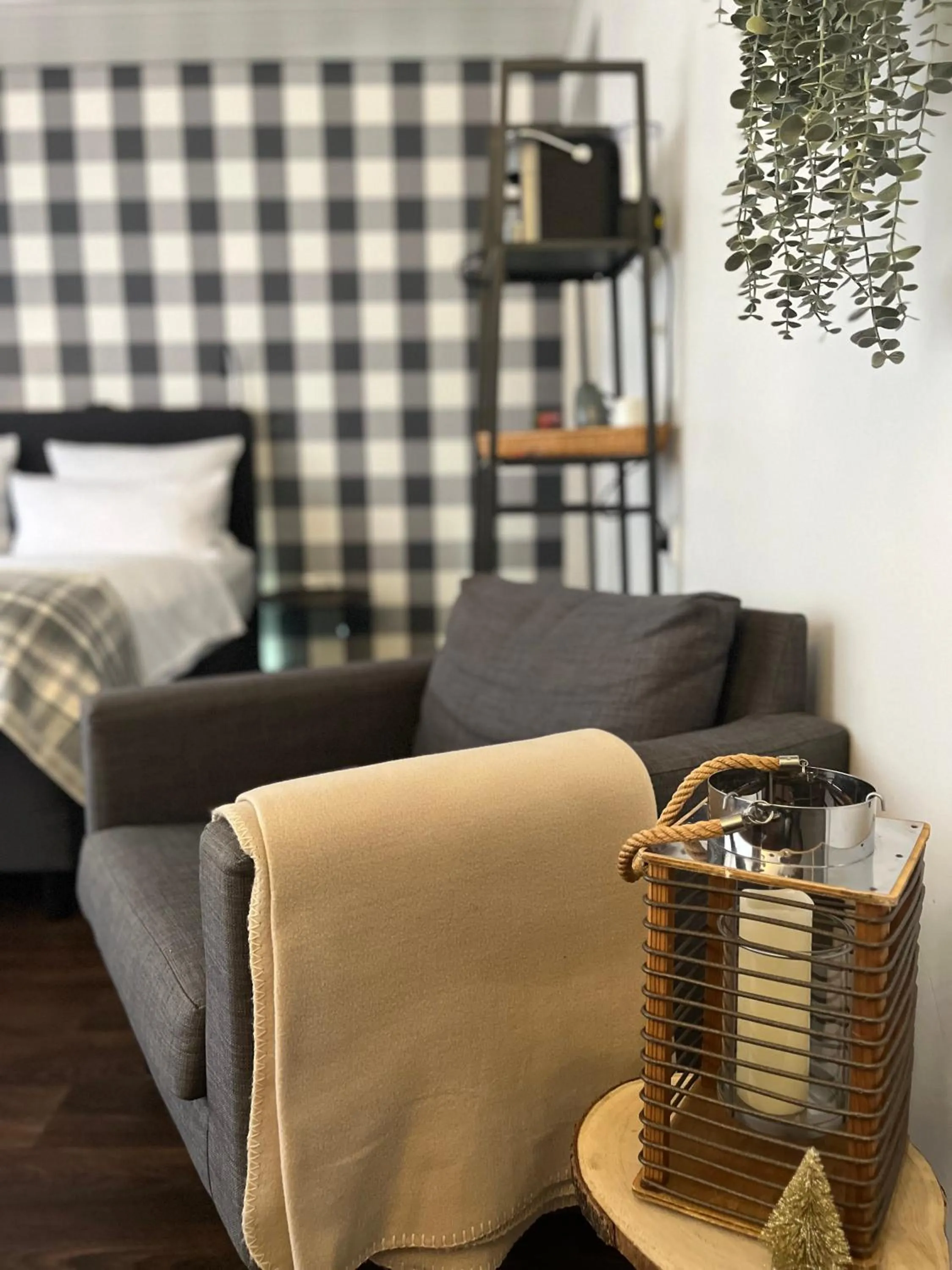 Bed in Kreuzblume Hotel & Weinstube