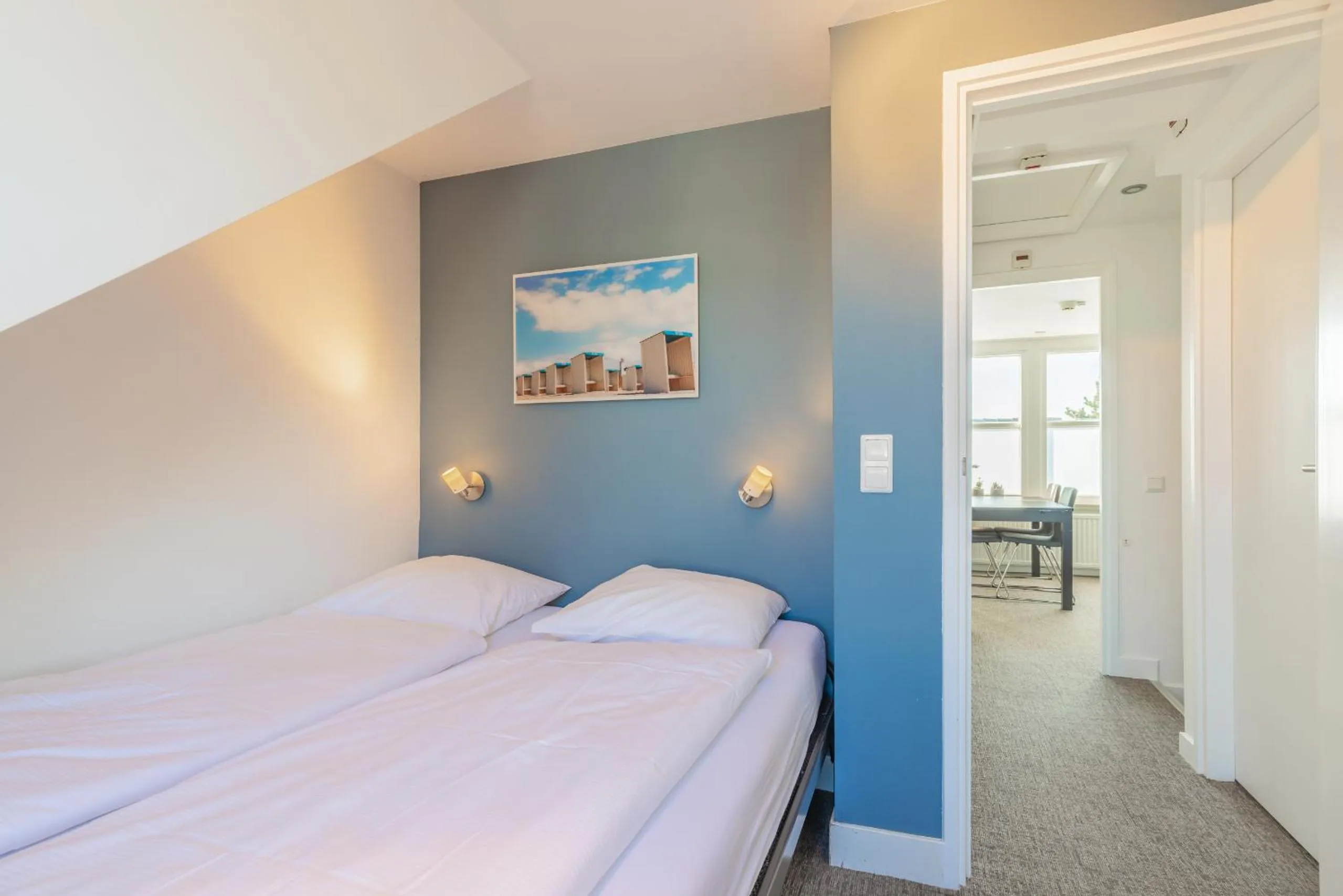 Bedroom, Bed in Hotel De Koningshof