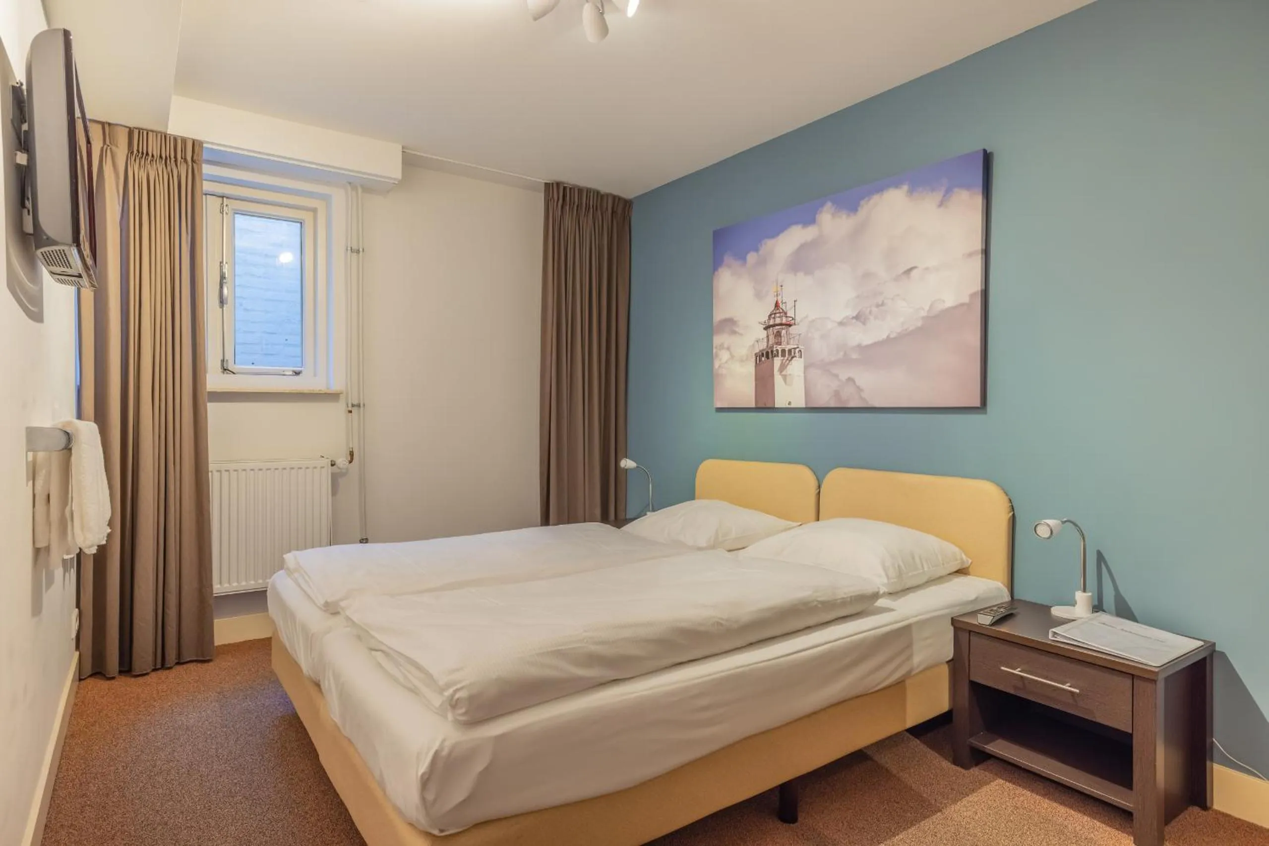 Bedroom, Bed in Hotel De Koningshof