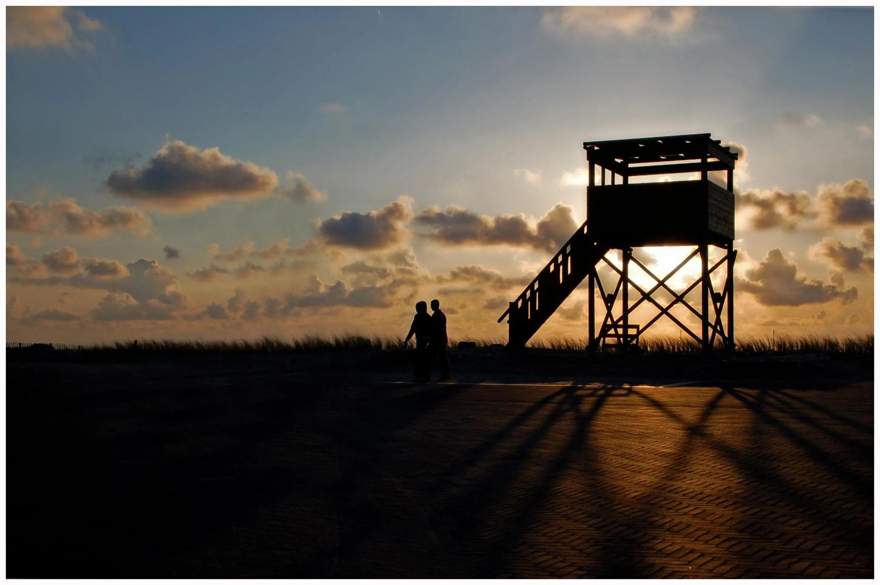 Sunset in Hotel De Koningshof