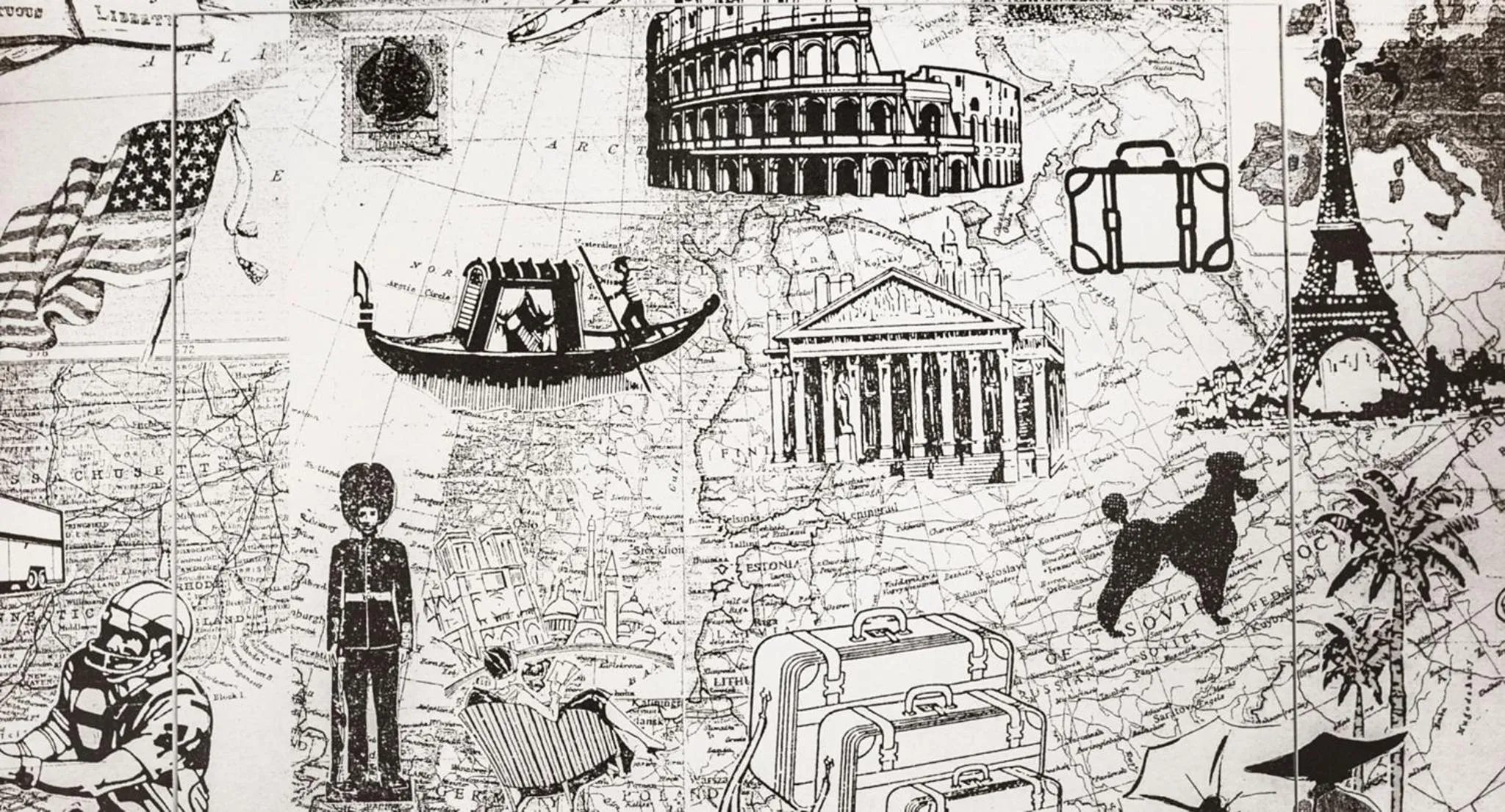 Decorative detail in Cinque Rooms