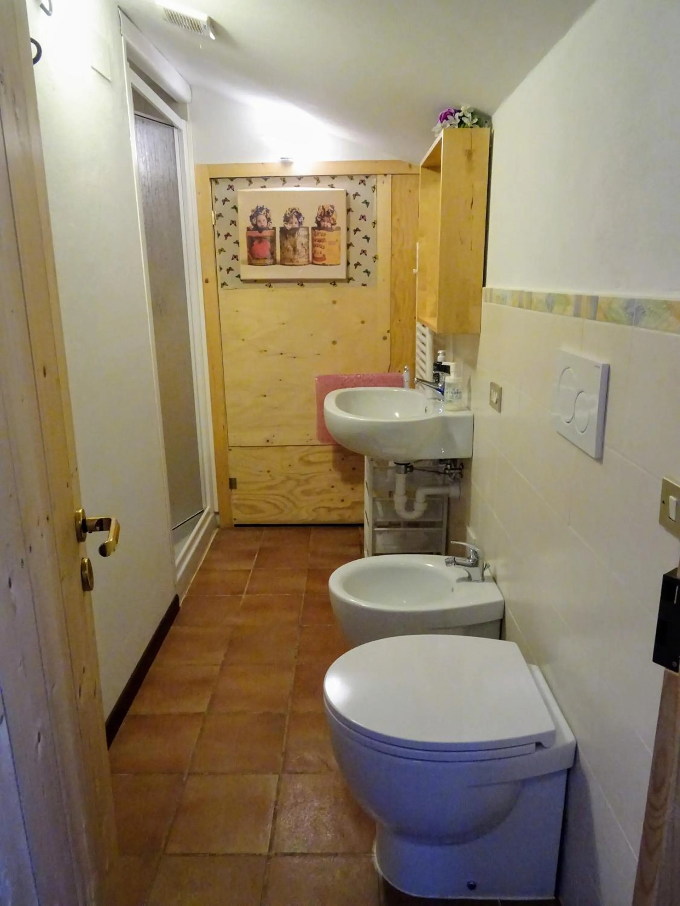 Shower in Le Mimose B&B