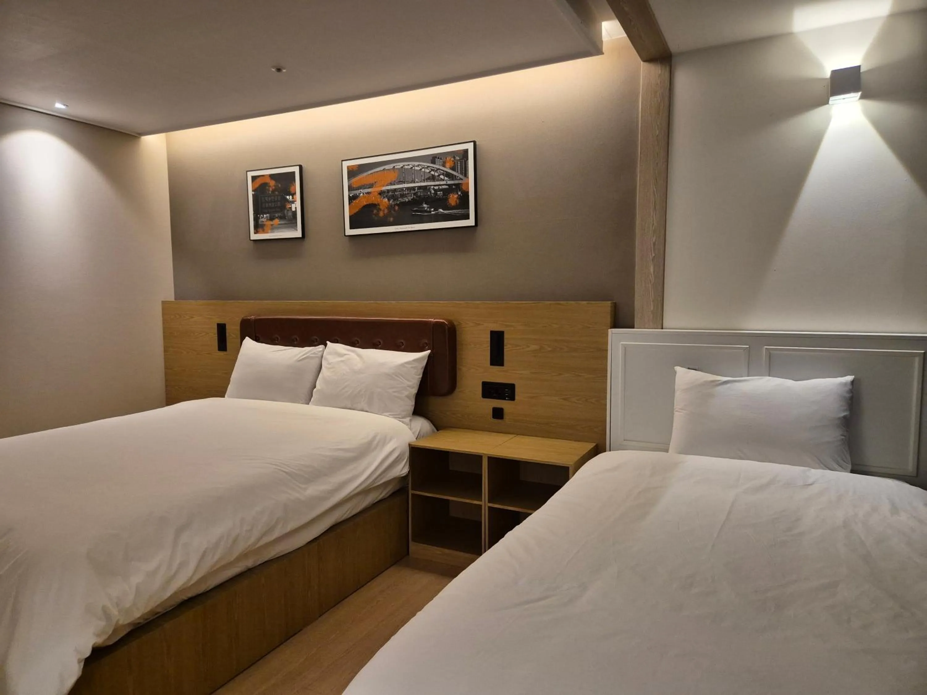 Bed in The solid residence - Elbon the stay by haeundae