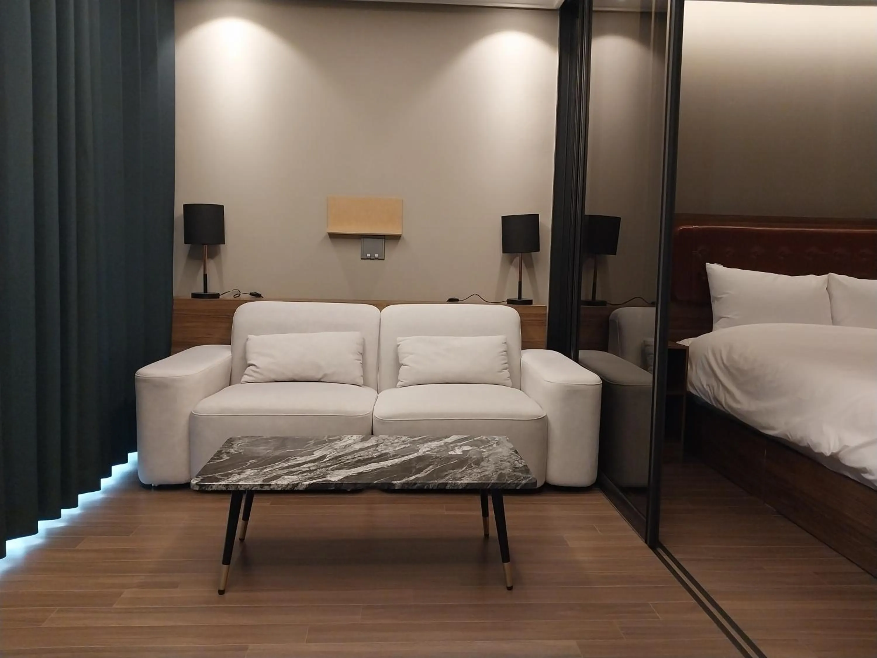 Bed in The solid residence - Elbon the stay by haeundae