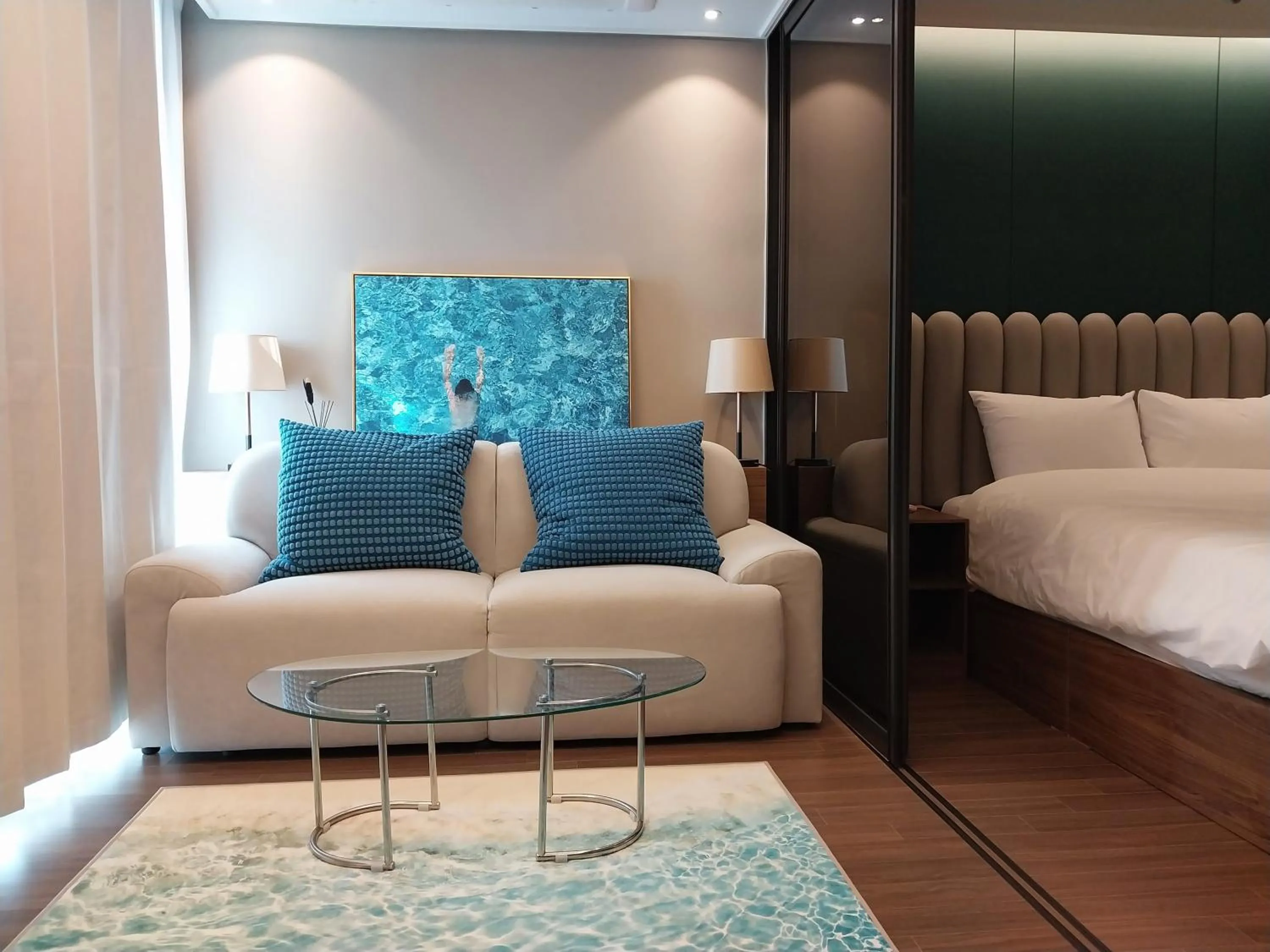 Bed in The solid residence - Elbon the stay by haeundae