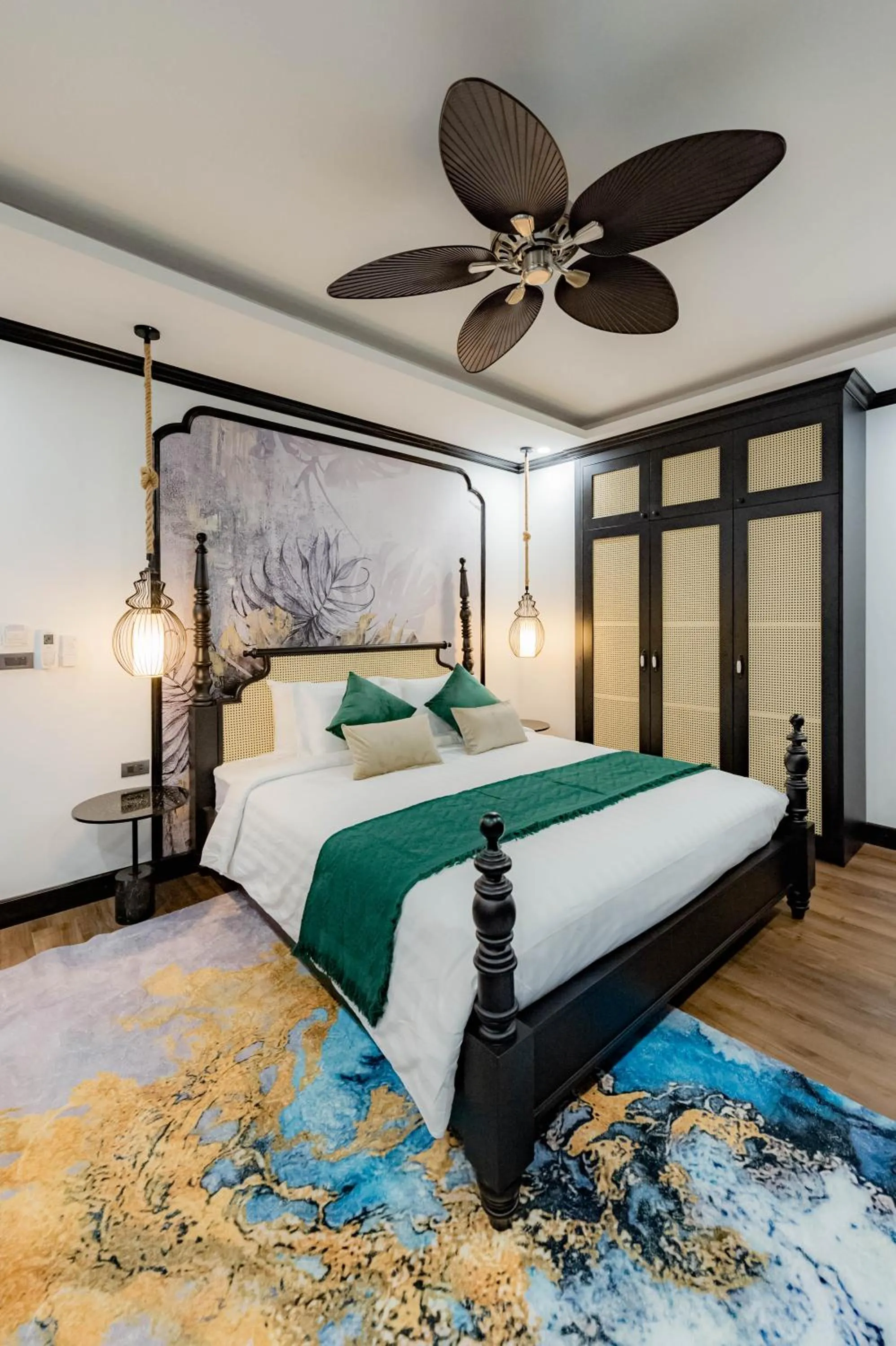 Bed in Cozy An Boutique Hotel Luangprabang