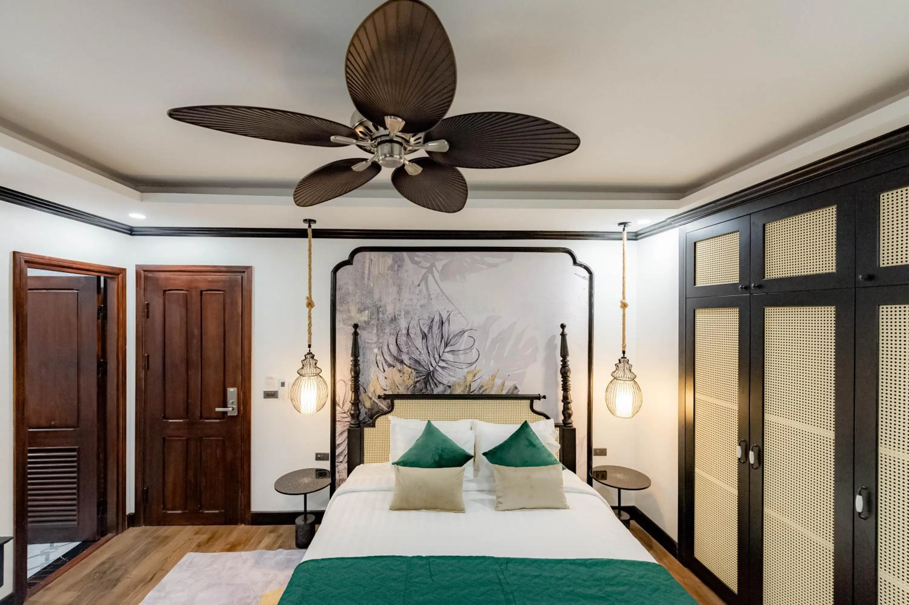 Bed in Cozy An Boutique Hotel Luangprabang