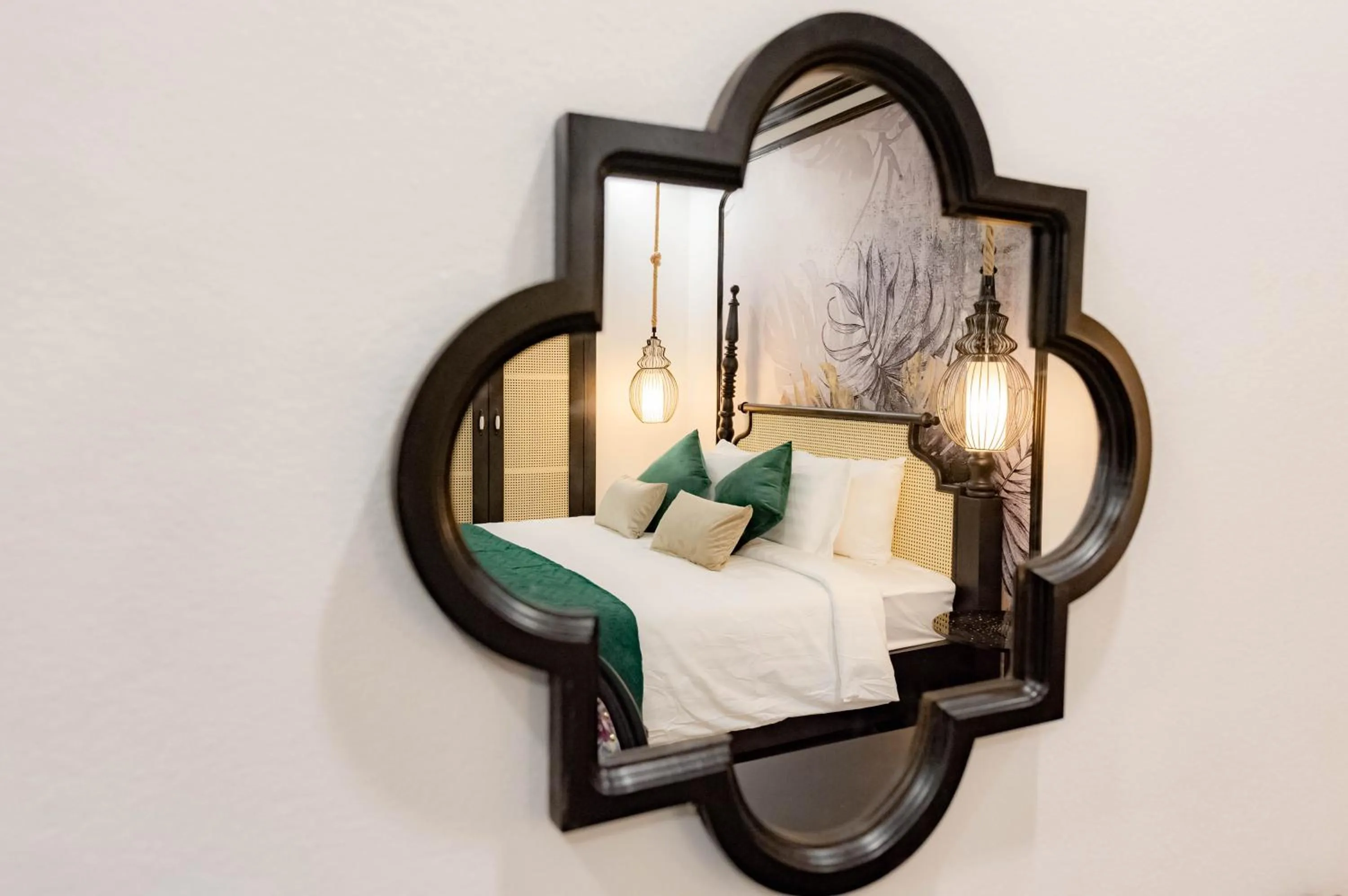 Bed in Cozy An Boutique Hotel Luangprabang