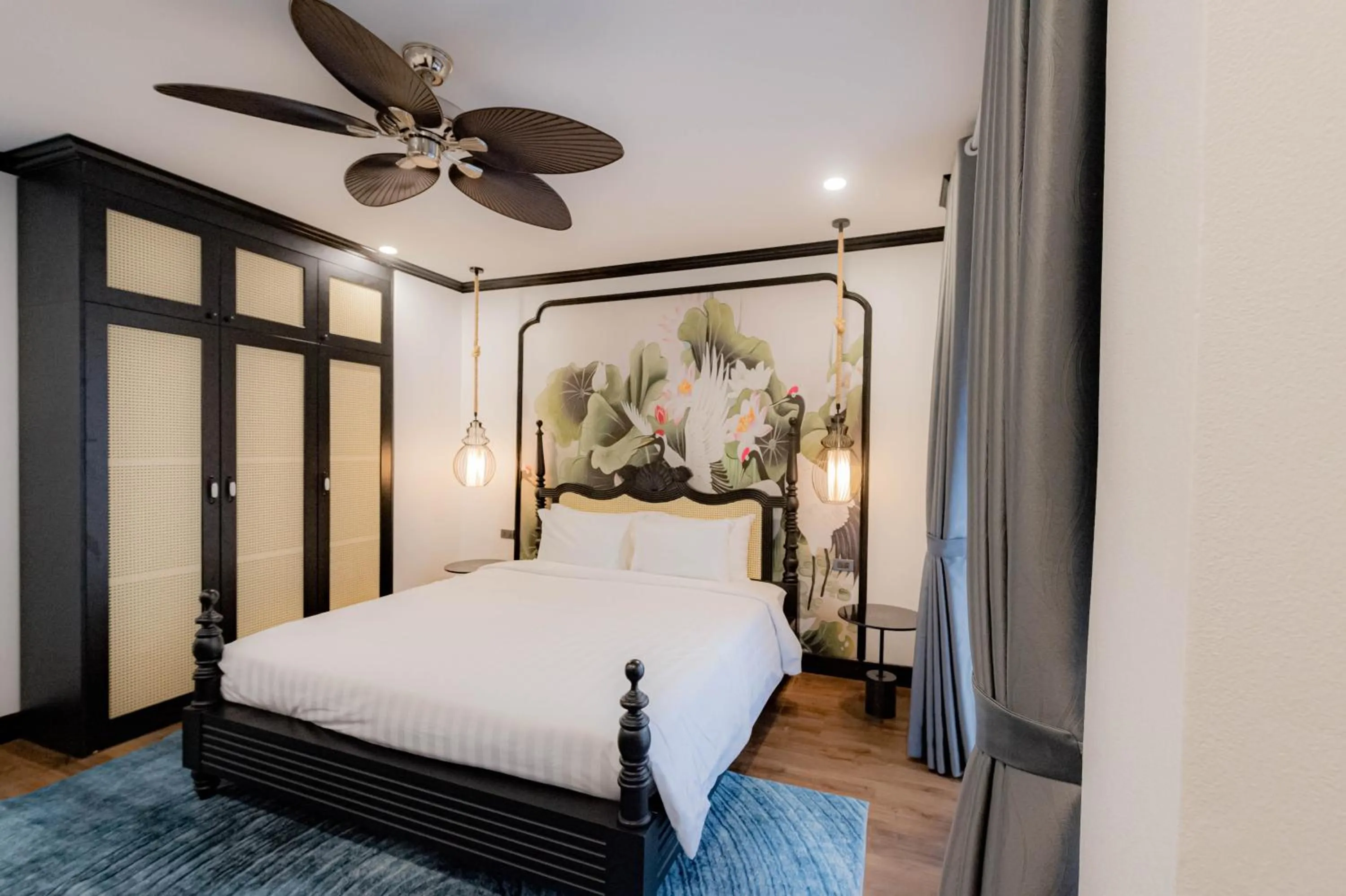 Bed in Cozy An Boutique Hotel Luangprabang