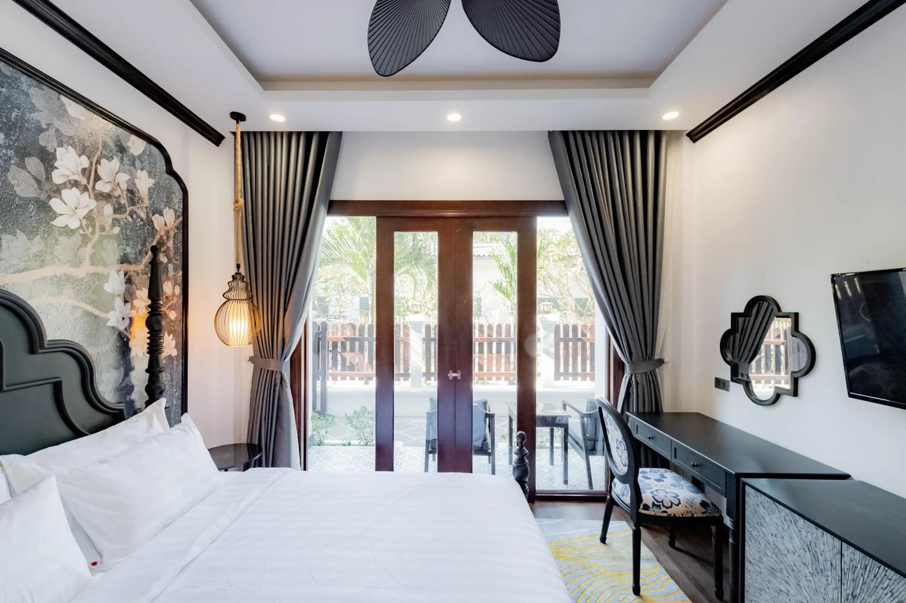 Photo of the whole room, Bed in Cozy An Boutique Hotel Luangprabang