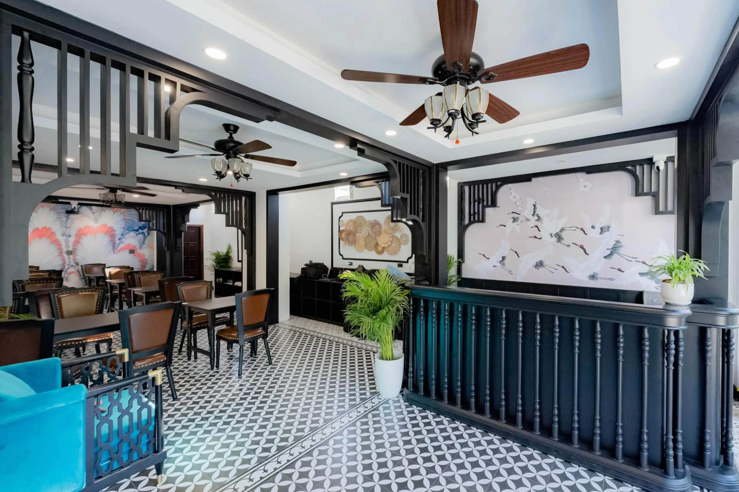 Living room in Cozy An Boutique Hotel Luangprabang