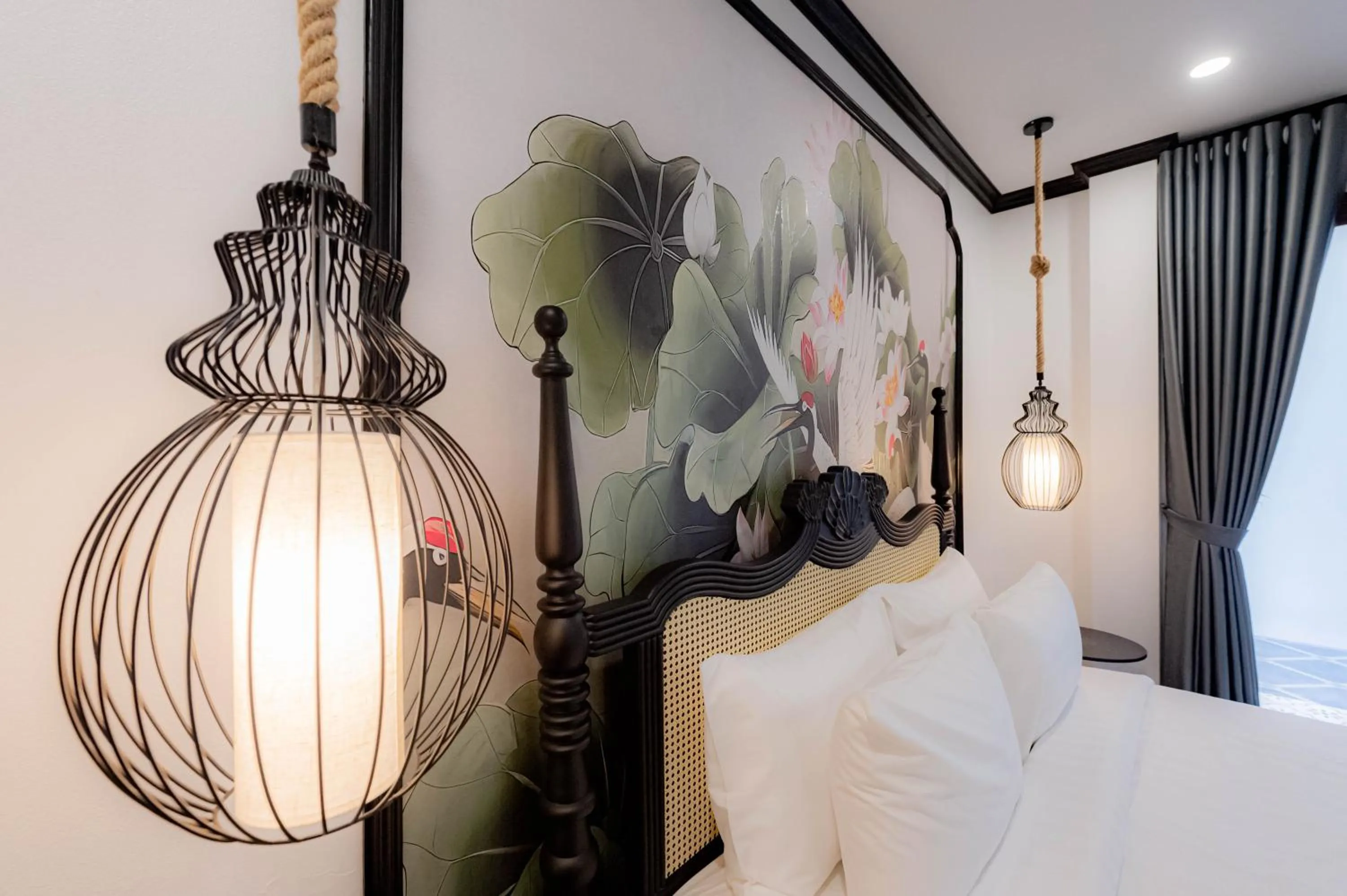 Bed in Cozy An Boutique Hotel Luangprabang