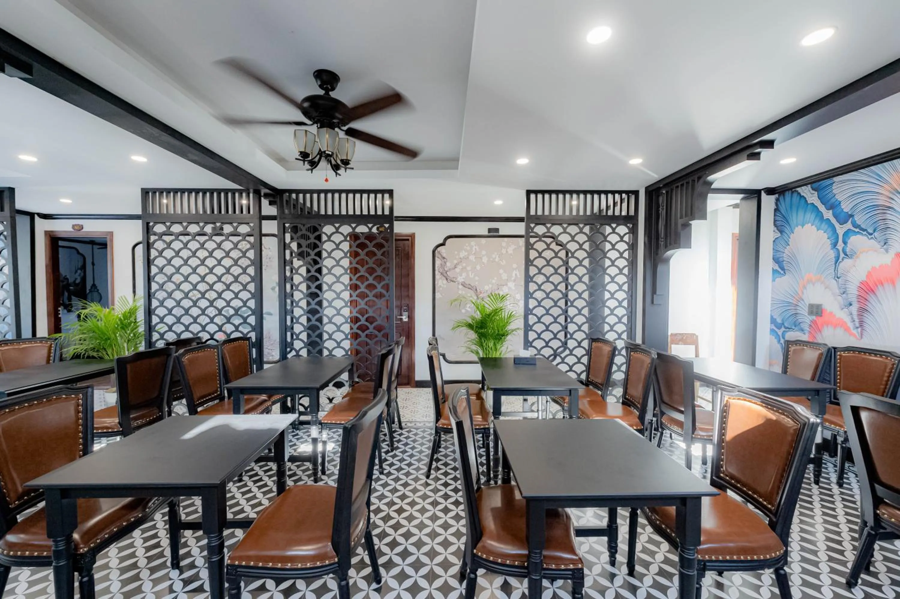 Seating area in Cozy An Boutique Hotel Luangprabang