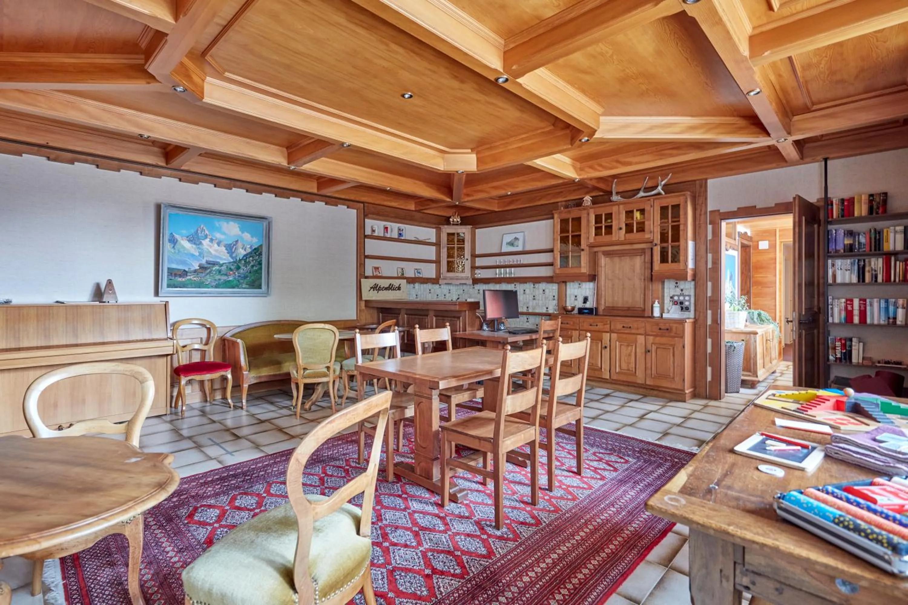 Seating area in Hotel Alpenblick