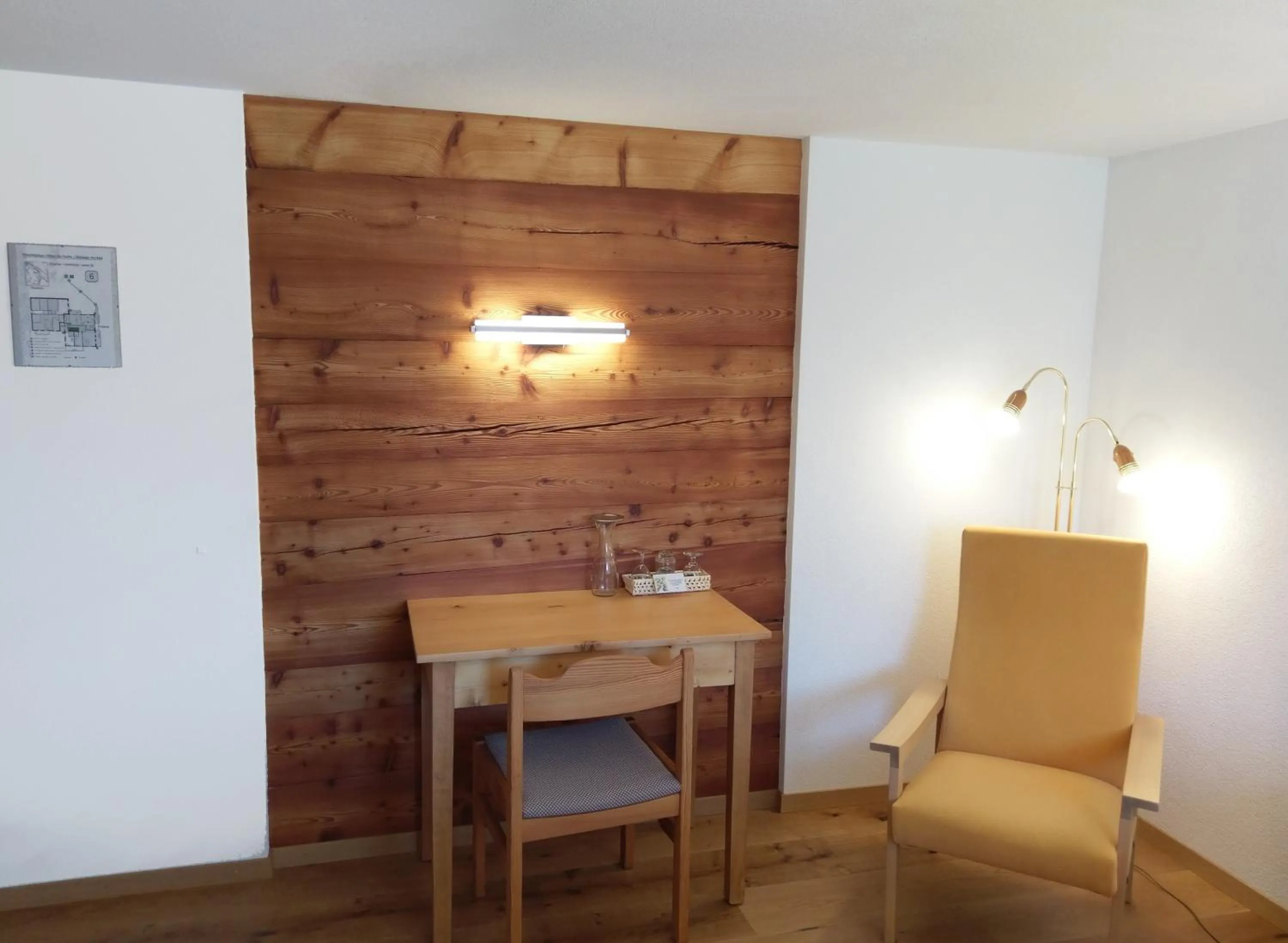 Seating area in Hotel Alpenblick