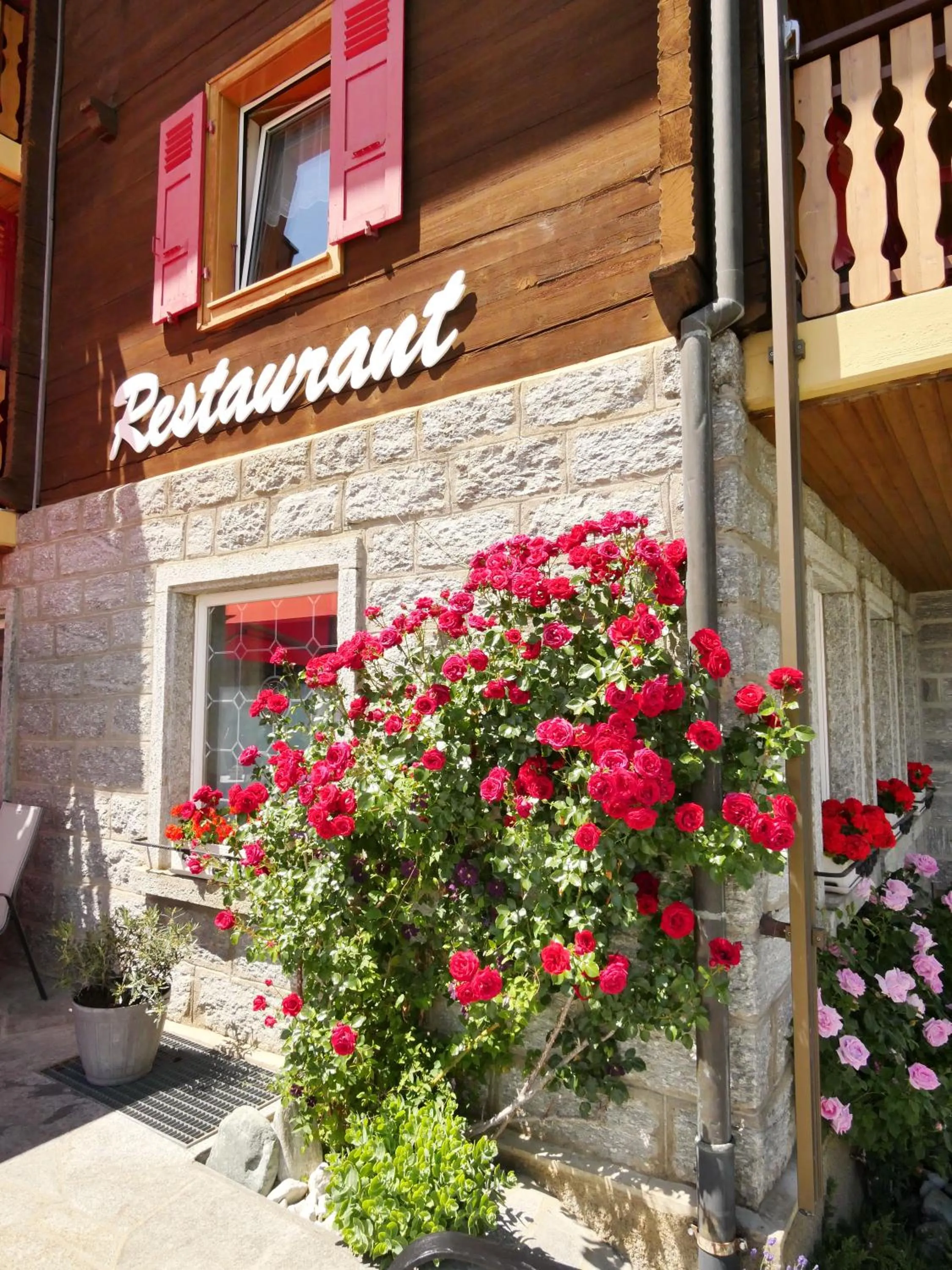 Decorative detail in Hotel Alpenblick