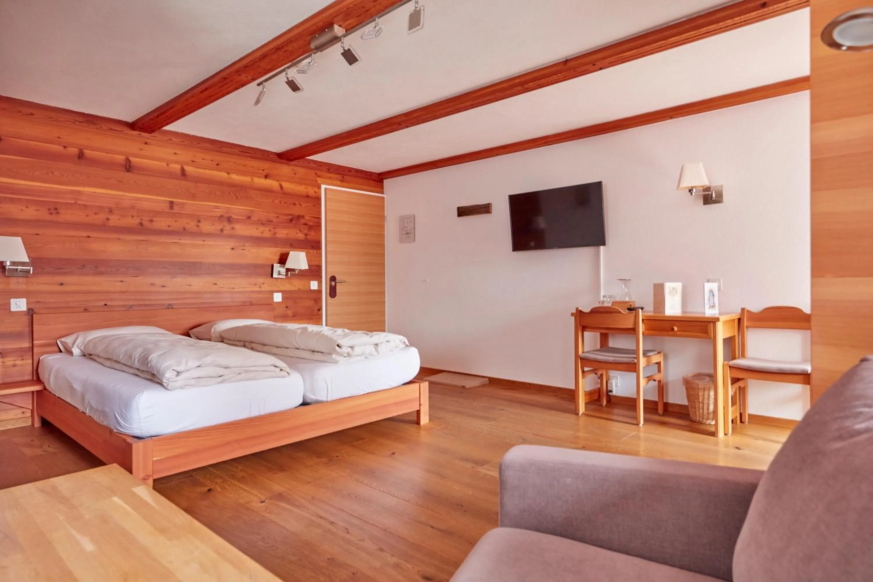 Photo of the whole room, Bed in Hotel Alpenblick