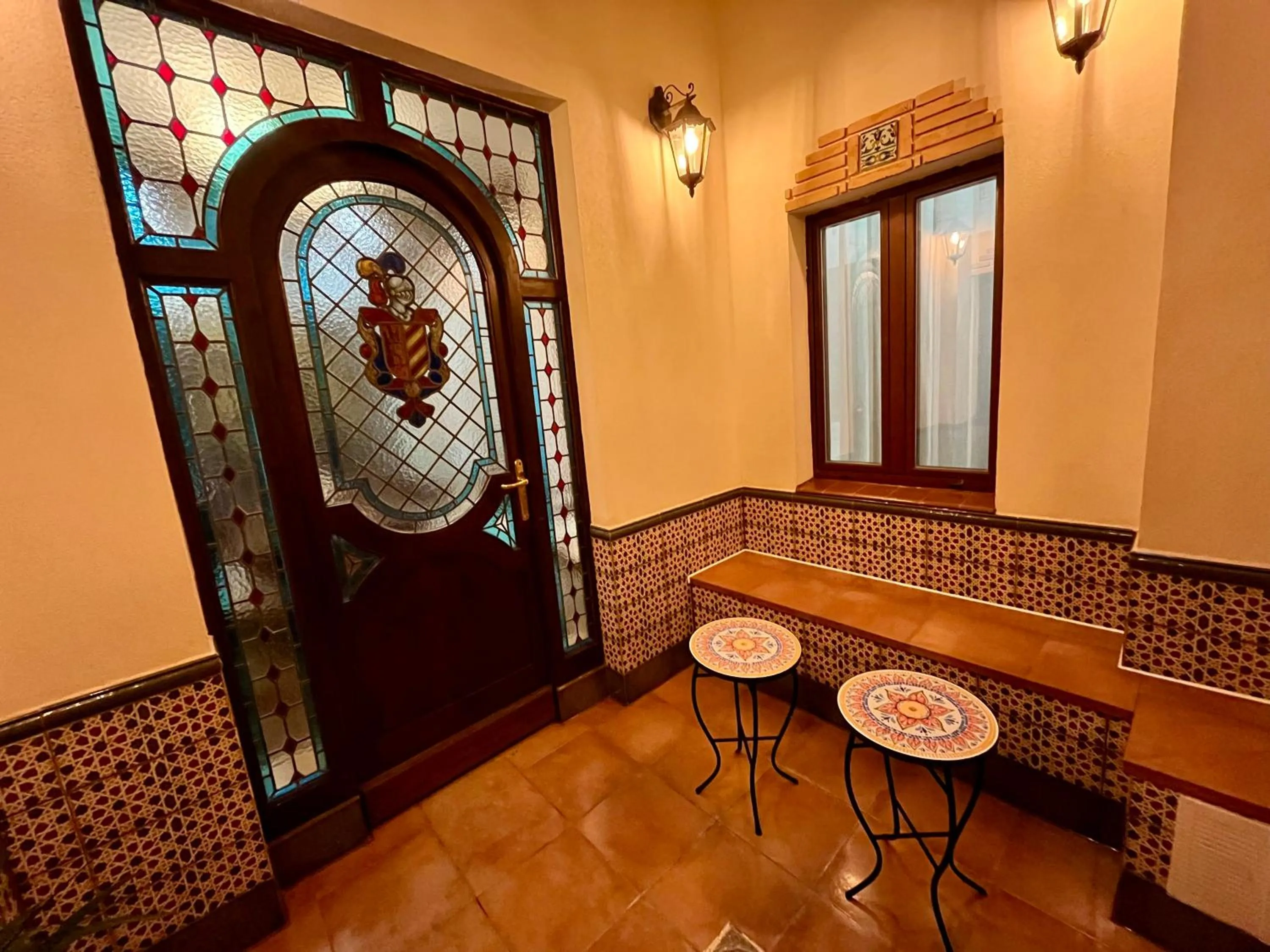 Inner courtyard view in Casón De Los López Apartments