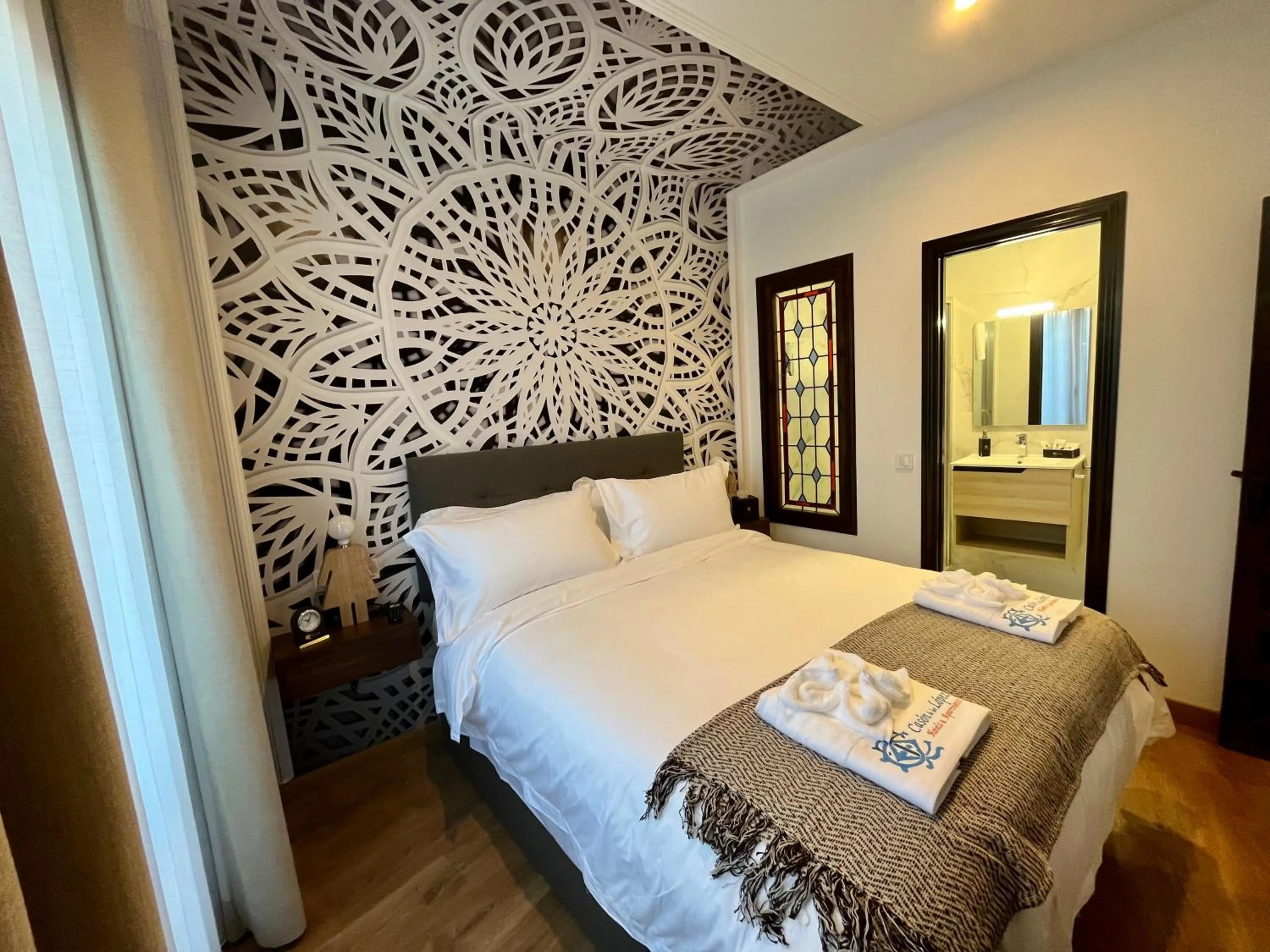 Bed in Casón De Los López Apartments