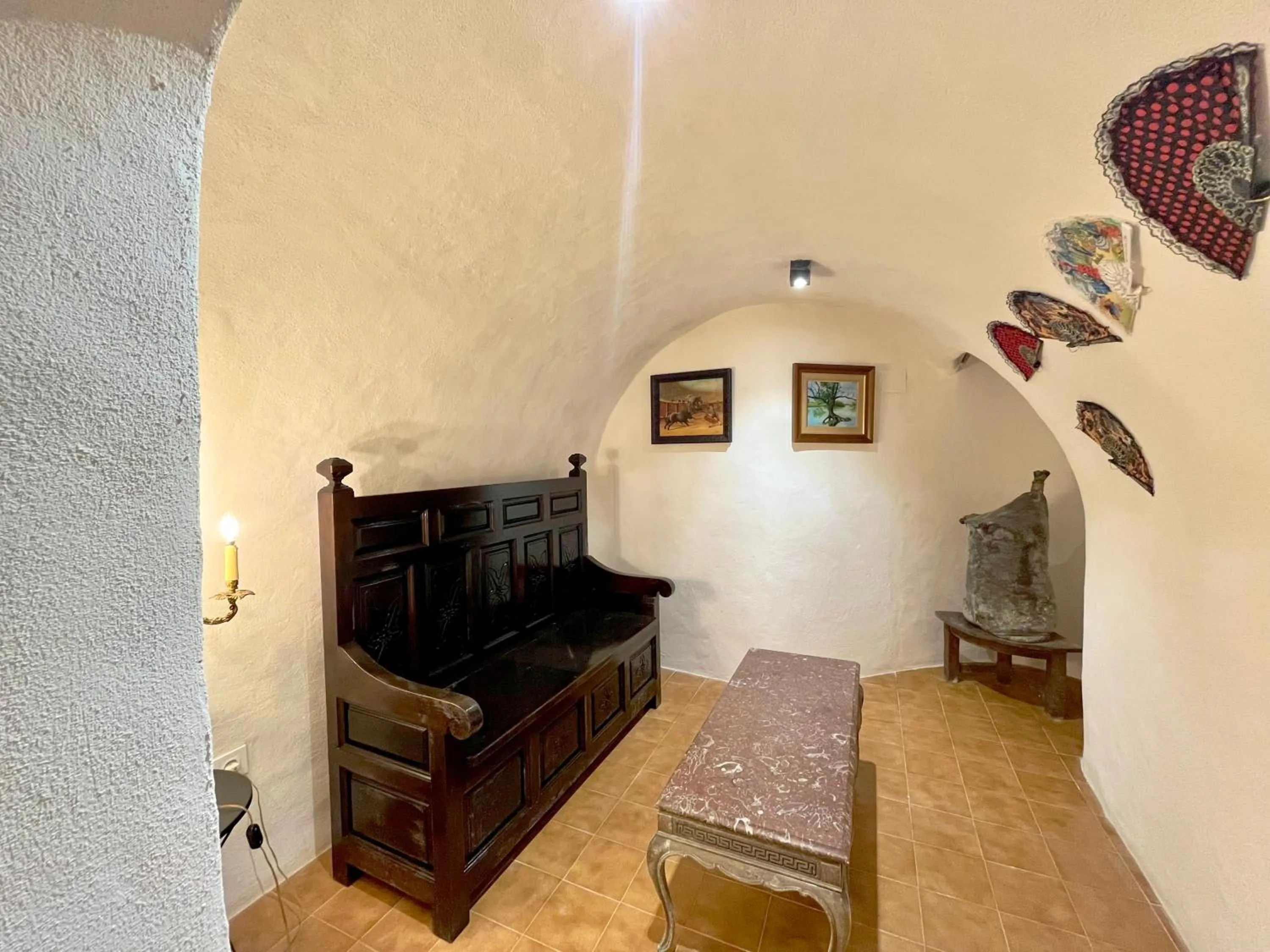 Game Room, Bed in Casón De Los López Apartments