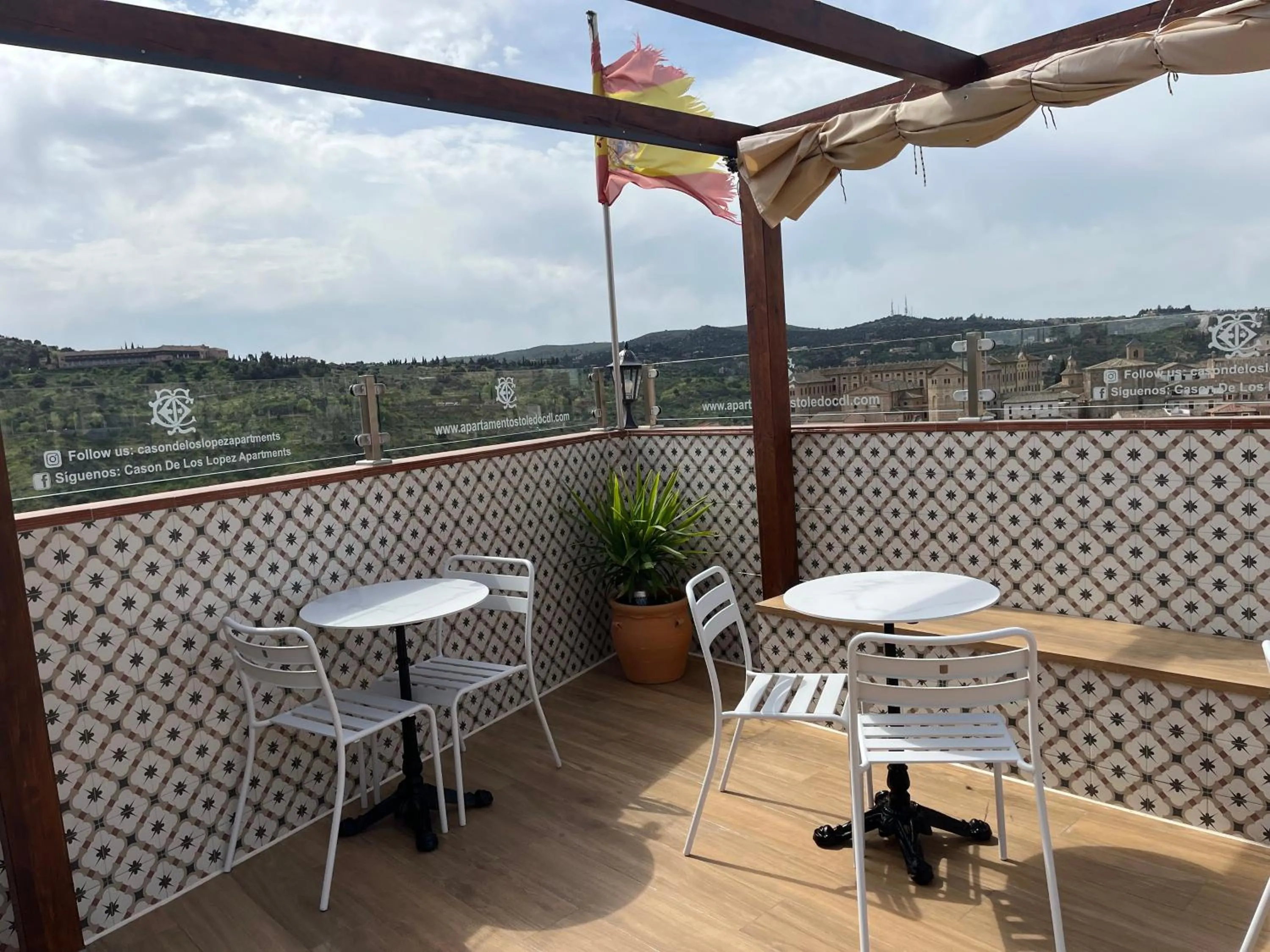 Balcony/Terrace in Casón De Los López Apartments